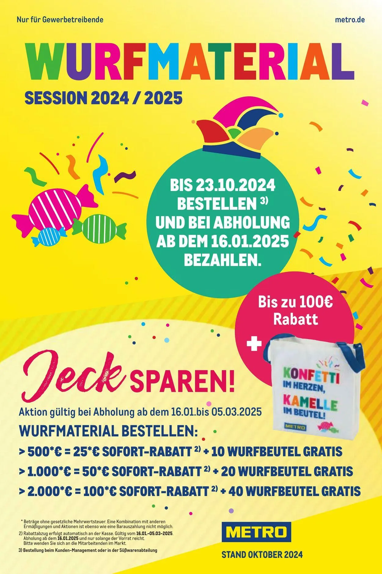 Metro Aktueller Prospekt von 15. Mai bis 29. Mai 2025 - Prospekt seite 1