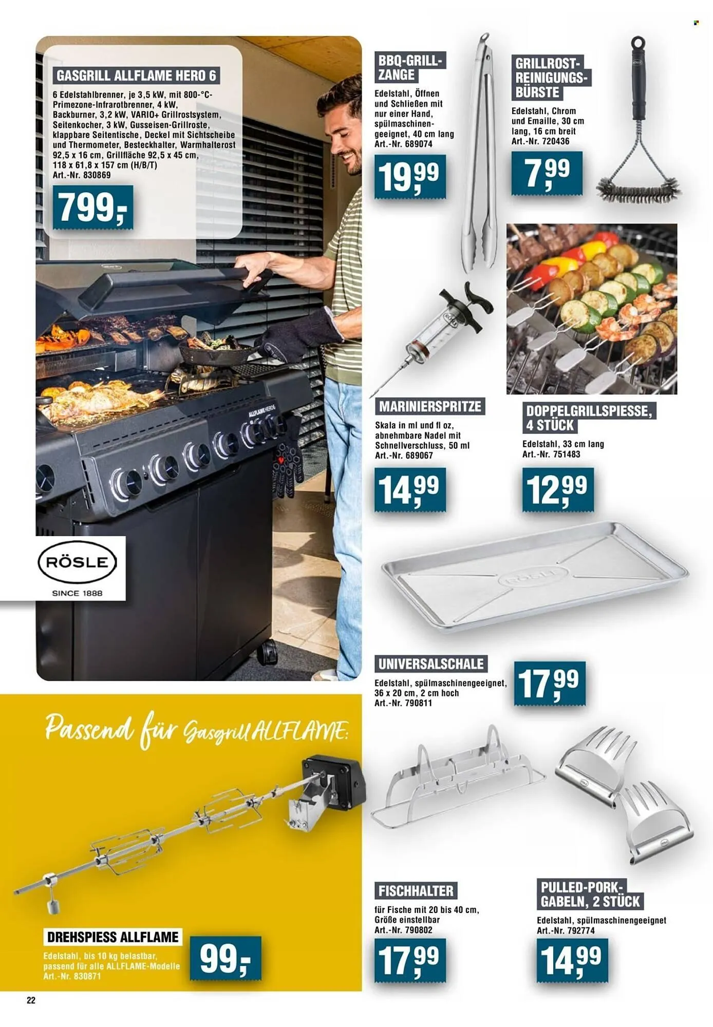 Handelshof Prospekt von 19. März bis 24. Juni 2026 - Prospekt seite 22