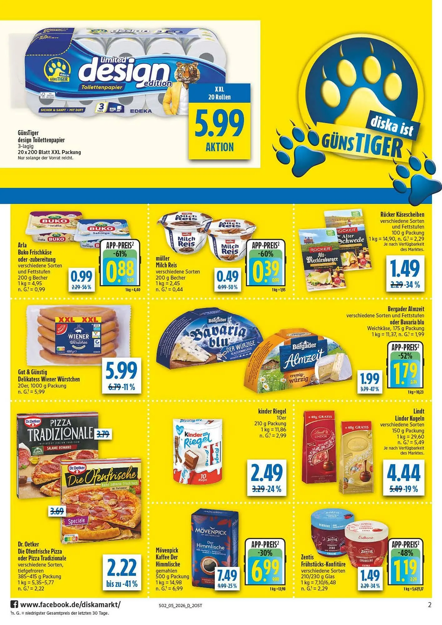 Diska Prospekt von 26. Januar bis 31. Januar 2026 - Prospekt seite 2