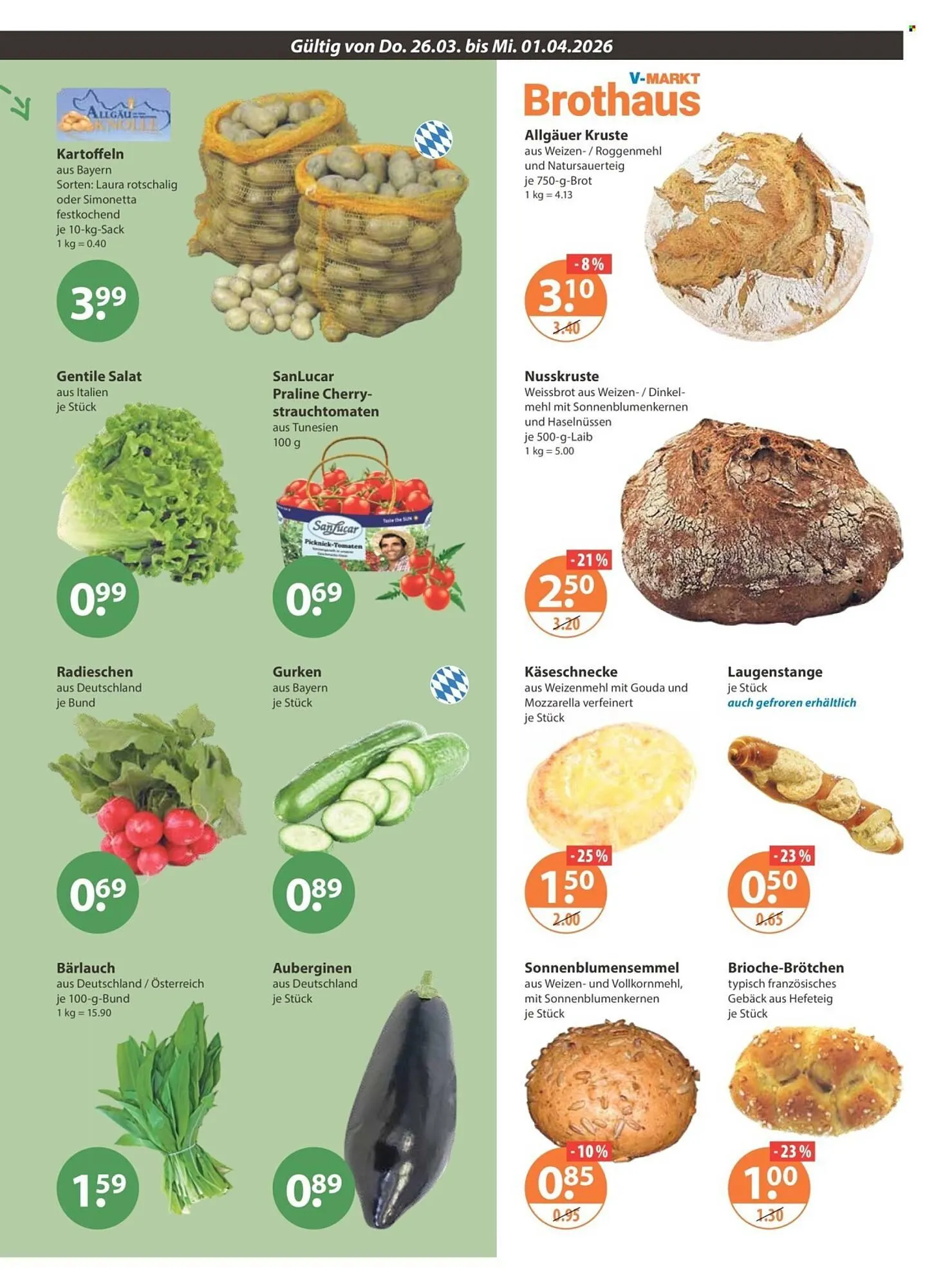 V Markt Prospekt von 26. März bis 1. April 2026 - Prospekt seite 5