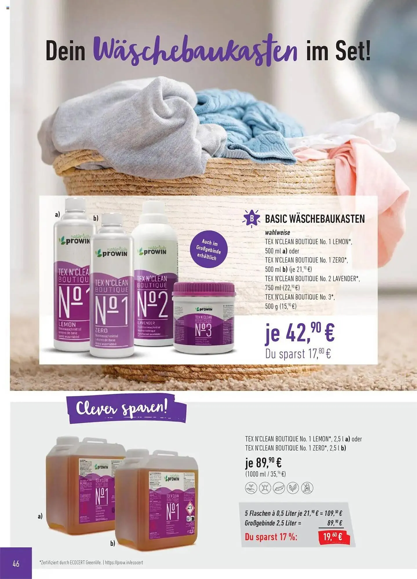 Prowin Prospekt von 1. Juli bis 31. Dezember 2025 - Prospekt seite 46