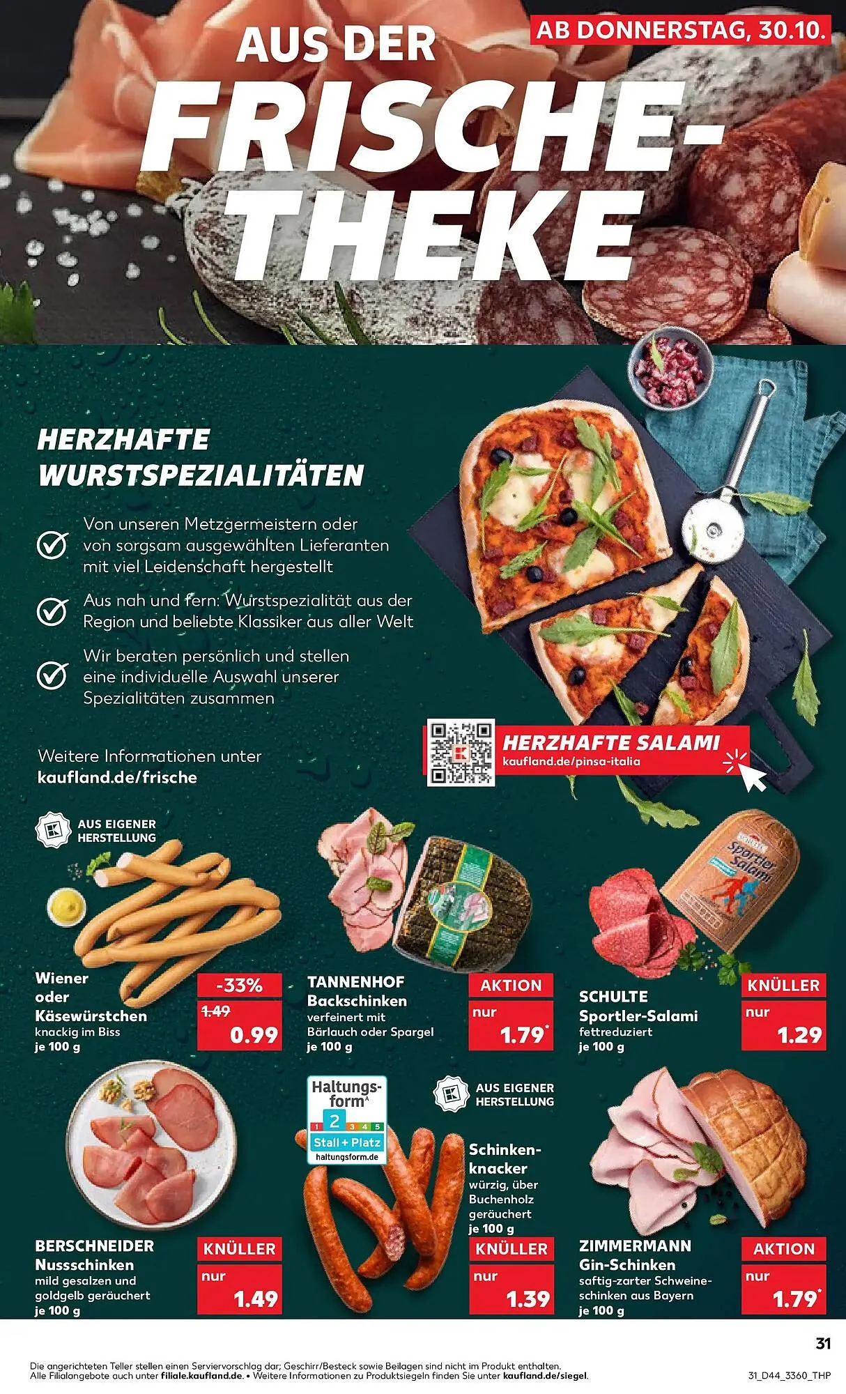 Kaufland Prospekt von 2. November bis 5. November 2025 - Prospekt seite 31