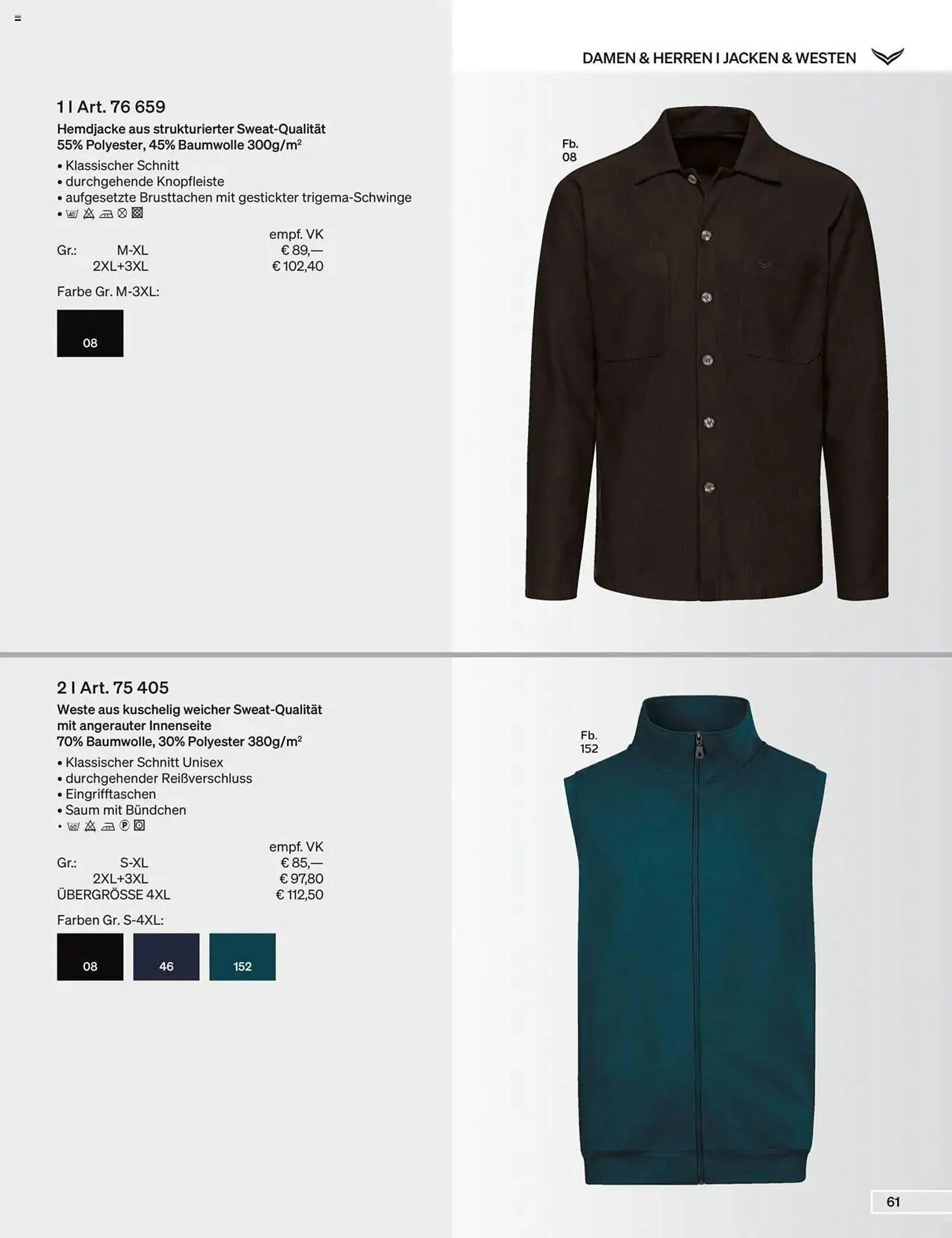 Trigema Prospekt von 1. September bis 28. Februar 2026 - Prospekt seite 62