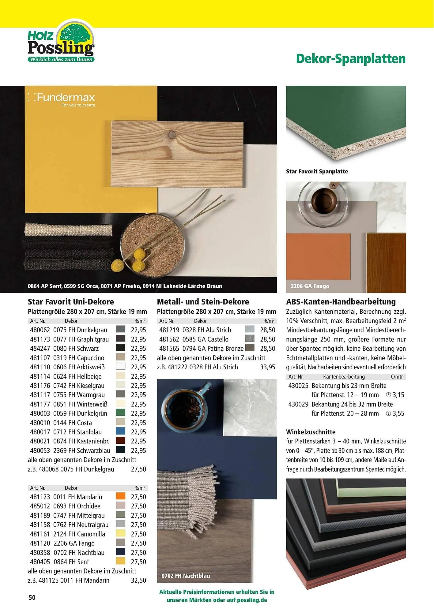 Holz Possling Prospekt von 2. Mai bis 31. Juli 2025 - Prospekt seite 50