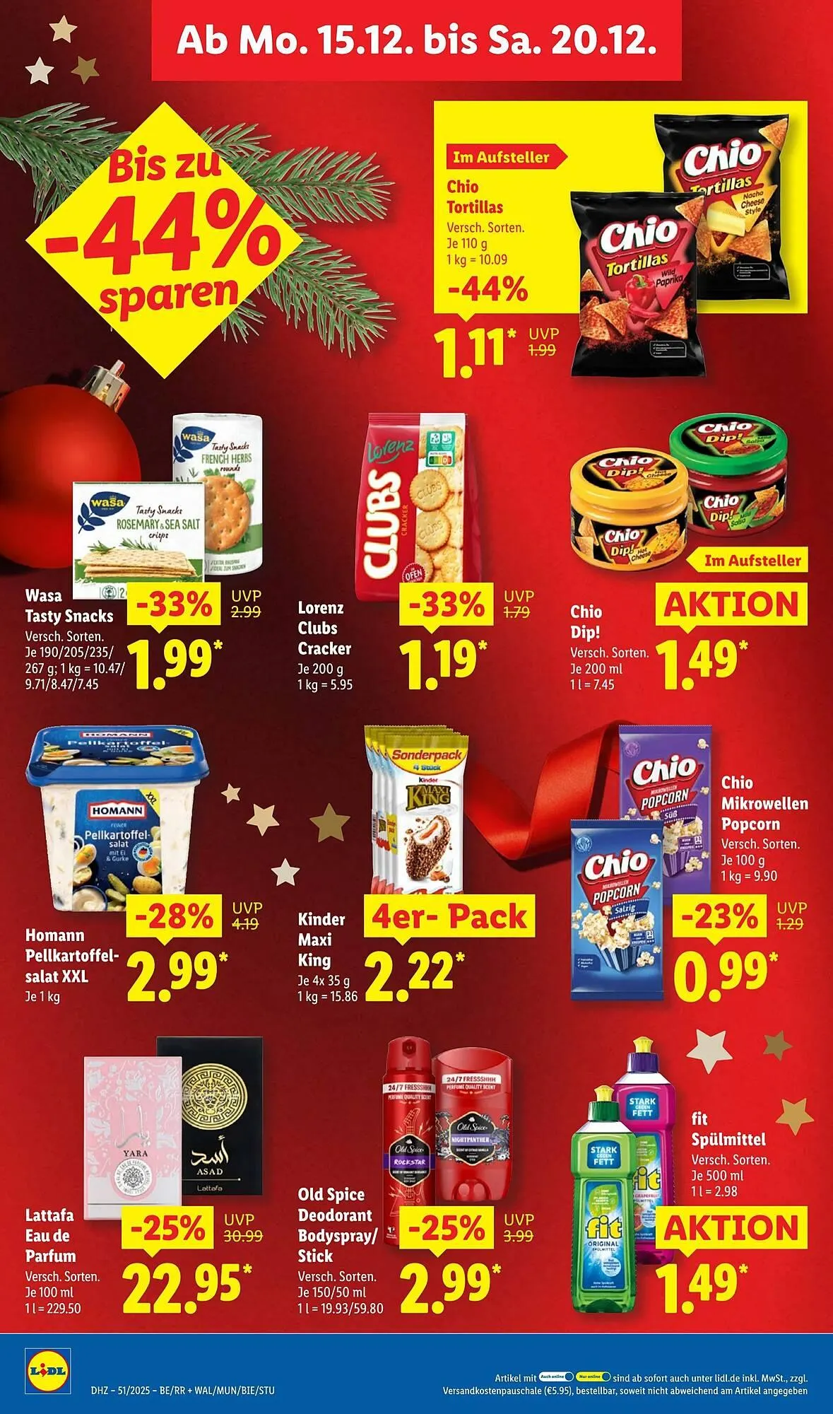 Lidl Prospekt von 15. Dezember bis 21. Dezember 2025 - Prospekt seite 12