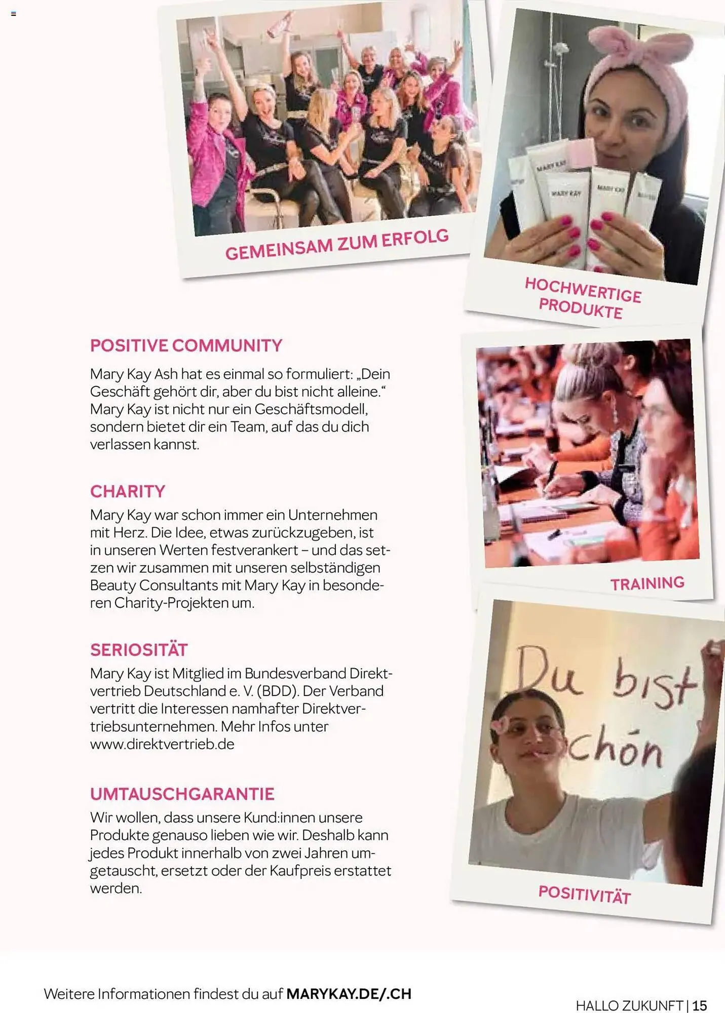 Mary Kay Prospekt von 15. März bis 30. September 2025 - Prospekt seite 15