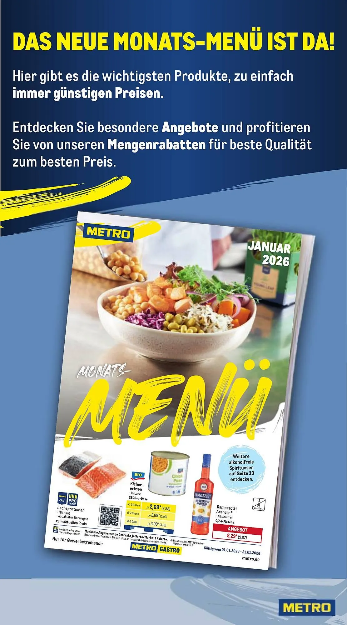 METRO Prospekt von 12. Januar bis 17. Januar 2026 - Prospekt seite 26
