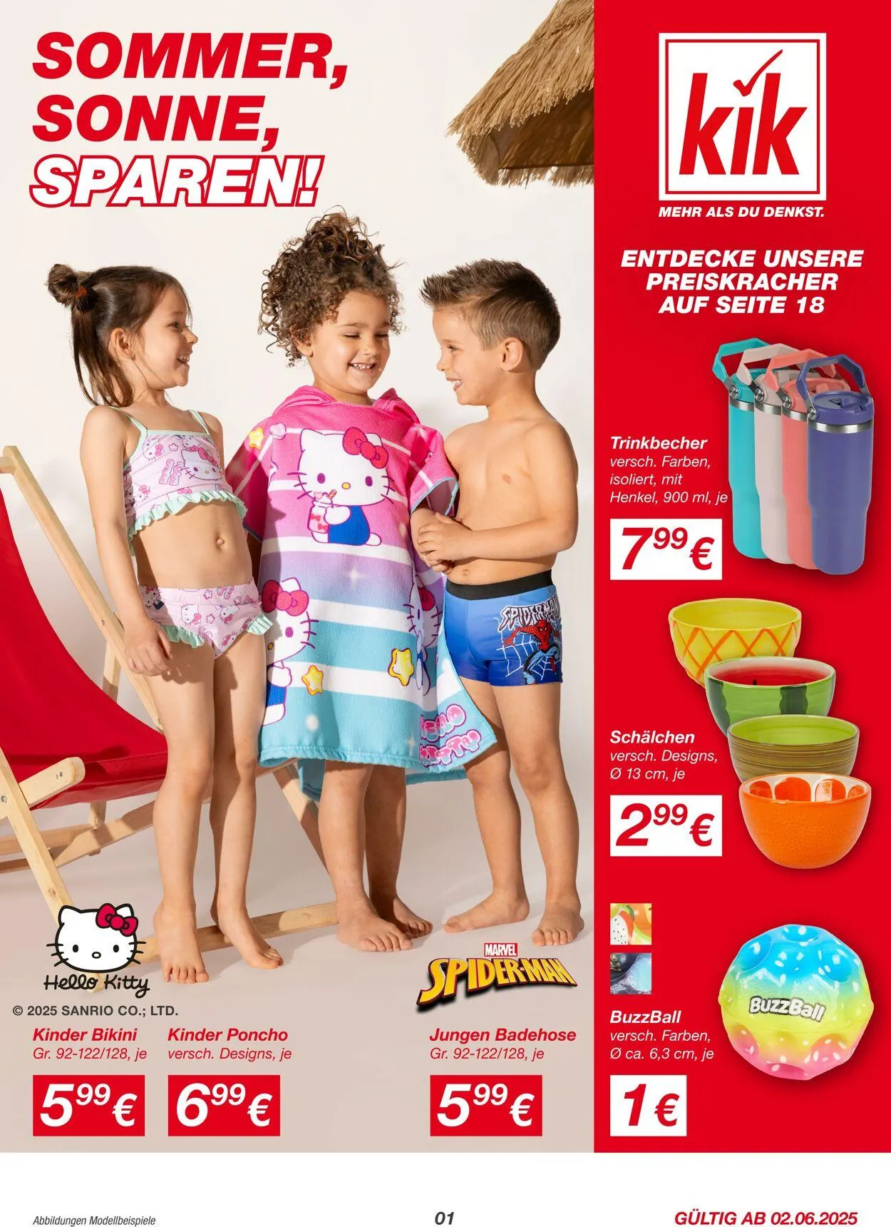 Kik Aktueller Prospekt von 7. Juli bis 21. Juli 2025 - Prospekt seite 1