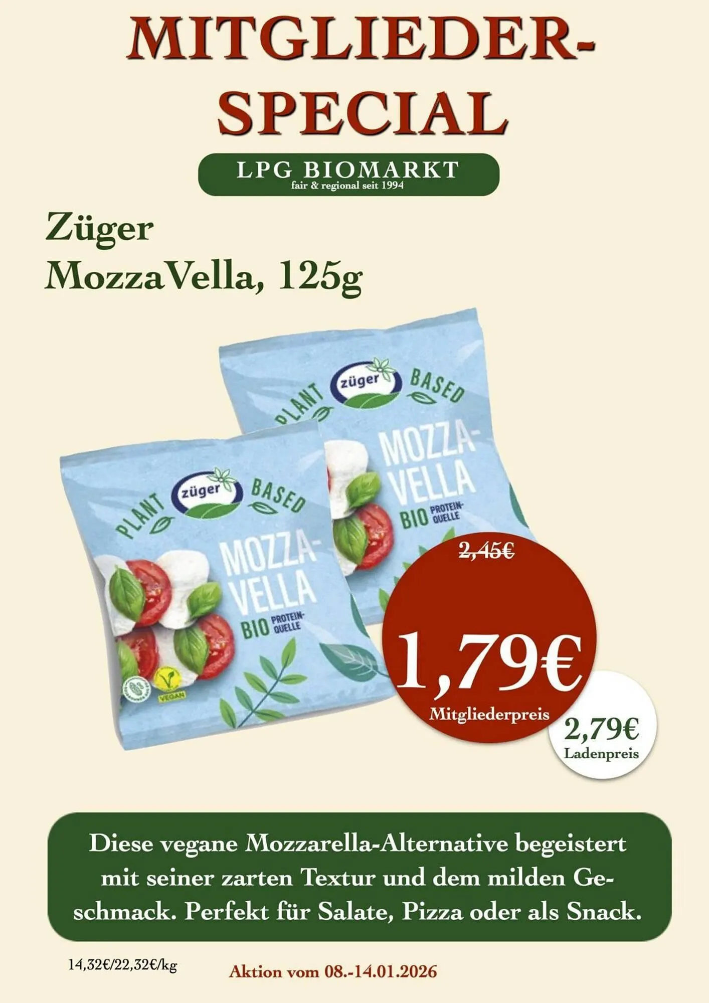 LPG Biomarkt Prospekt von 8. Januar bis 14. Januar 2026 - Prospekt seite 5