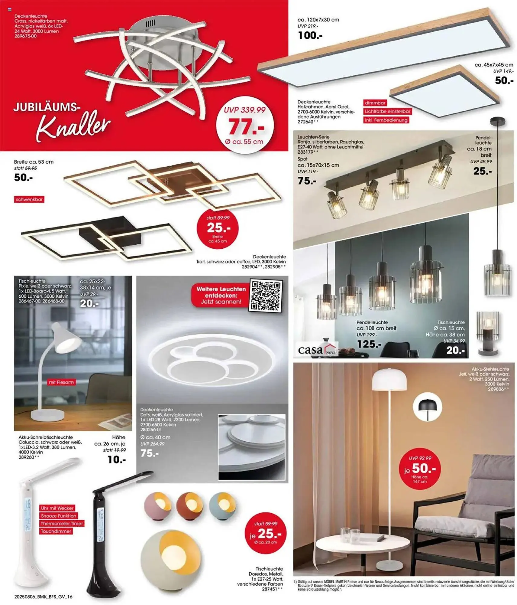 Möbel Martin Prospekt von 6. August bis 19. August 2025 - Prospekt seite 16