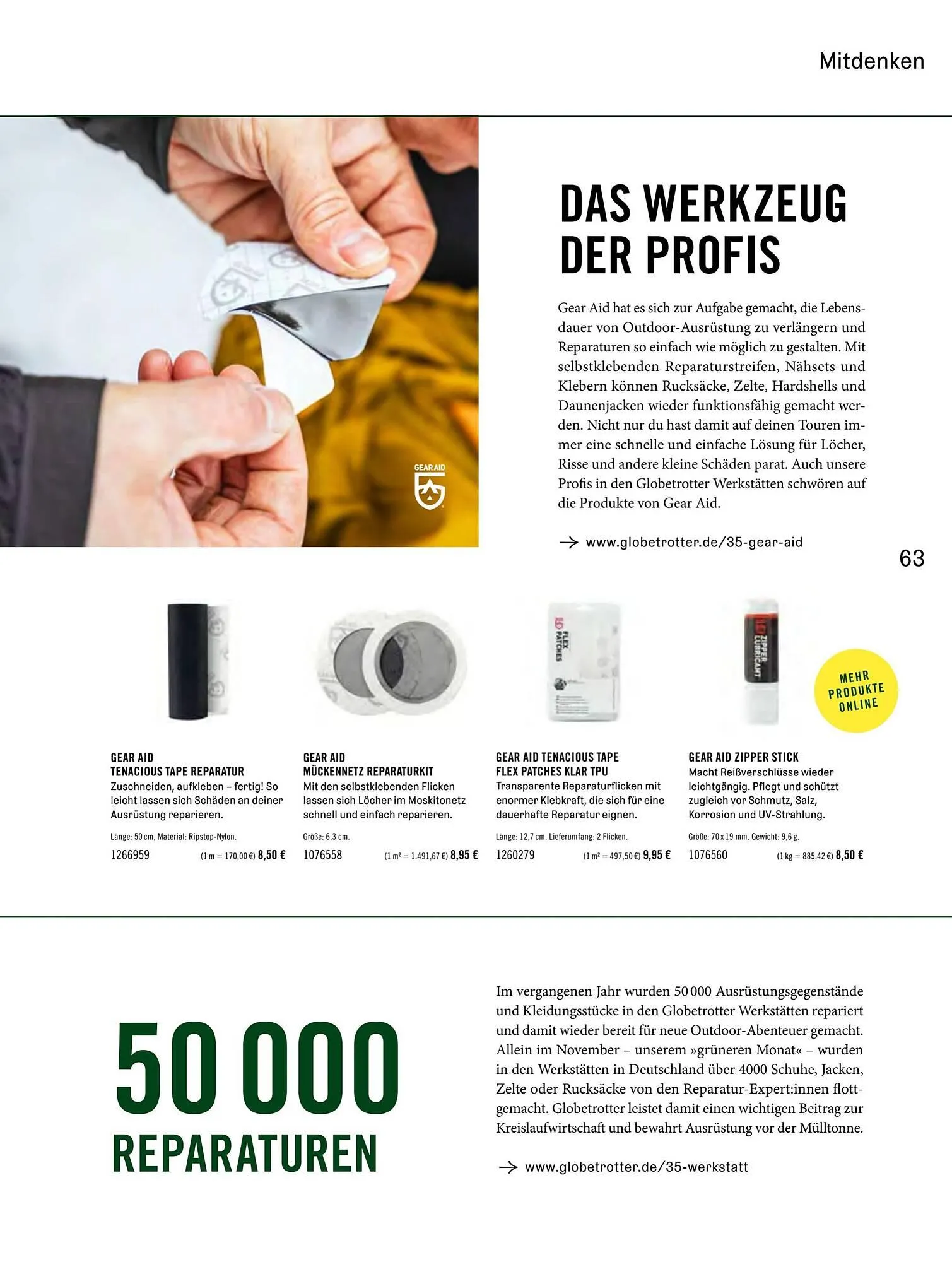 Globetrotter Prospekt von 2. April bis 1. September 2025 - Prospekt seite 63