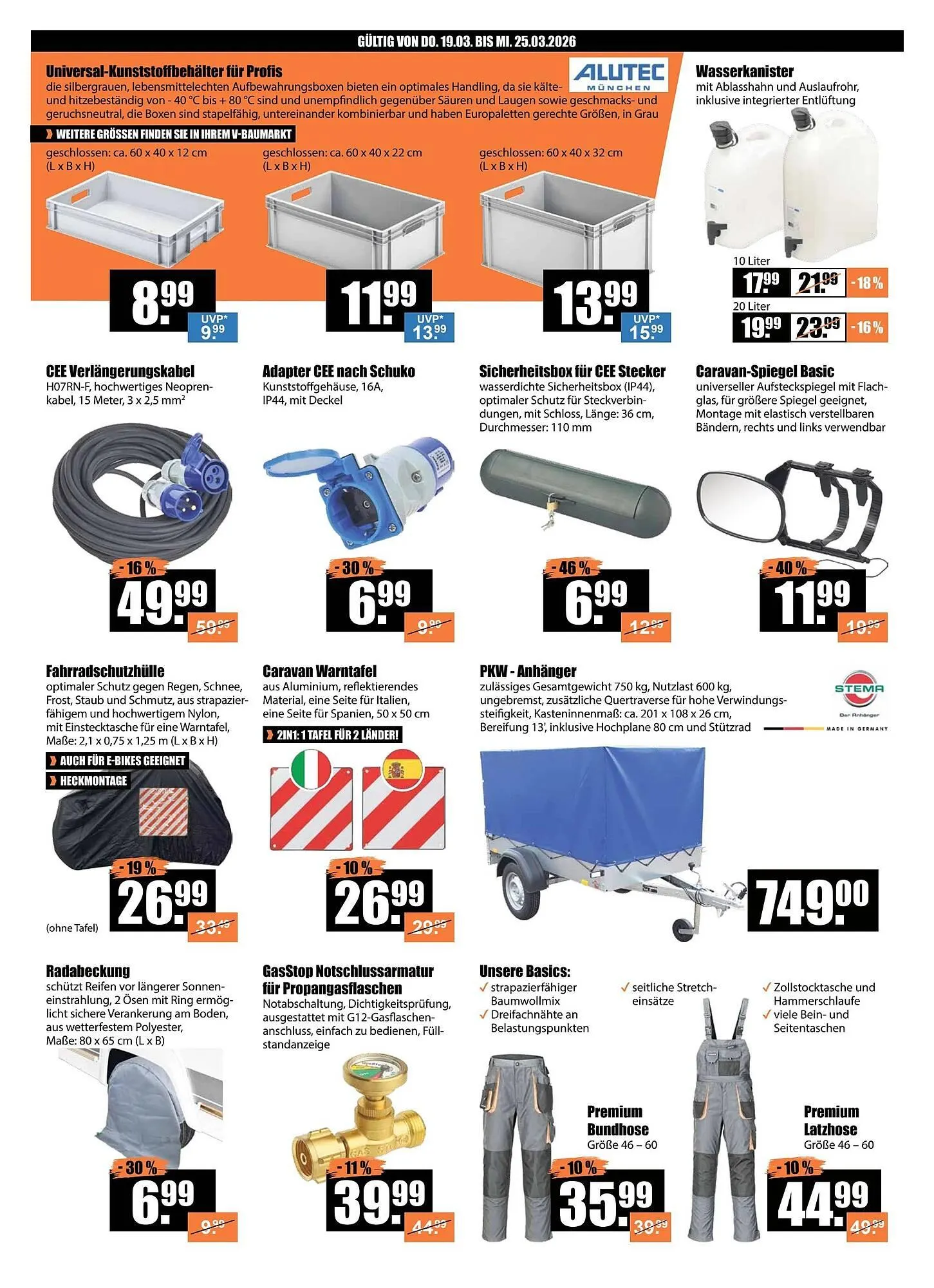 V Baumarkt Prospekt von 19. März bis 26. März 2026 - Prospekt seite 8
