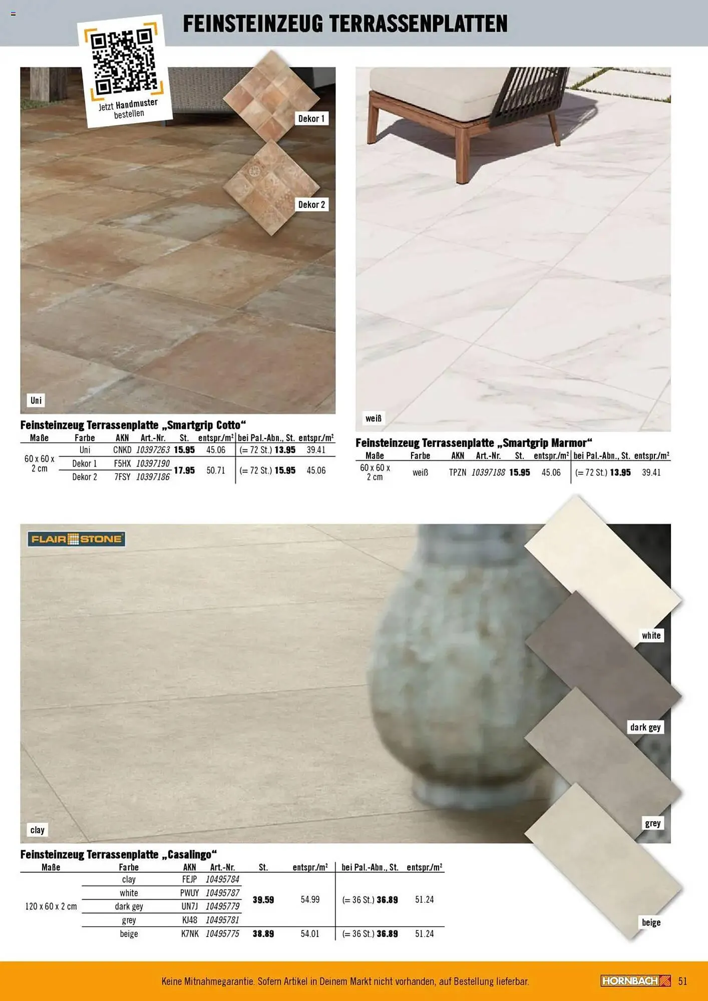 Hornbach Prospekt von 28. Februar bis 29. März 2025 - Prospekt seite 51