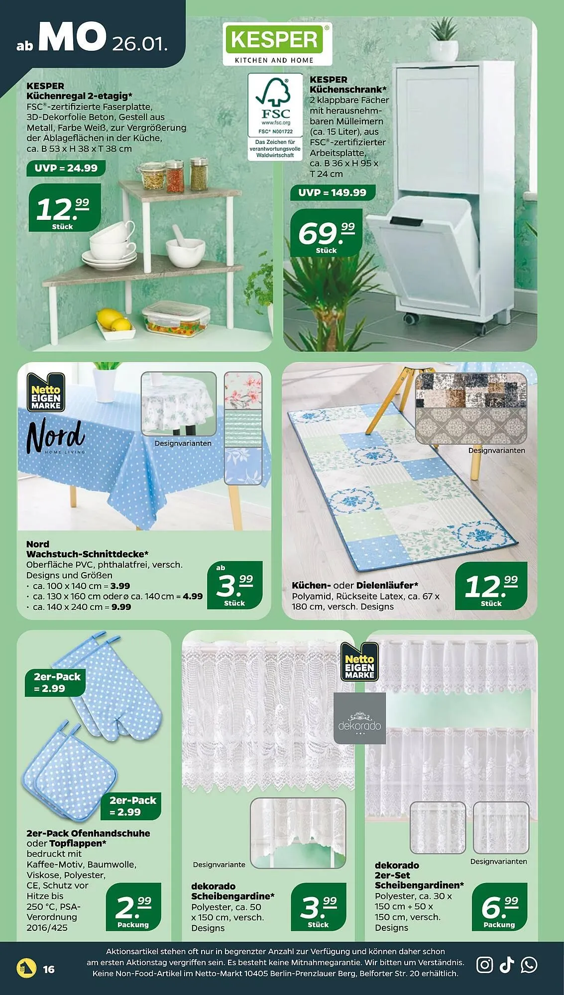 NETTO Prospekt von 26. Januar bis 31. Januar 2026 - Prospekt seite 18