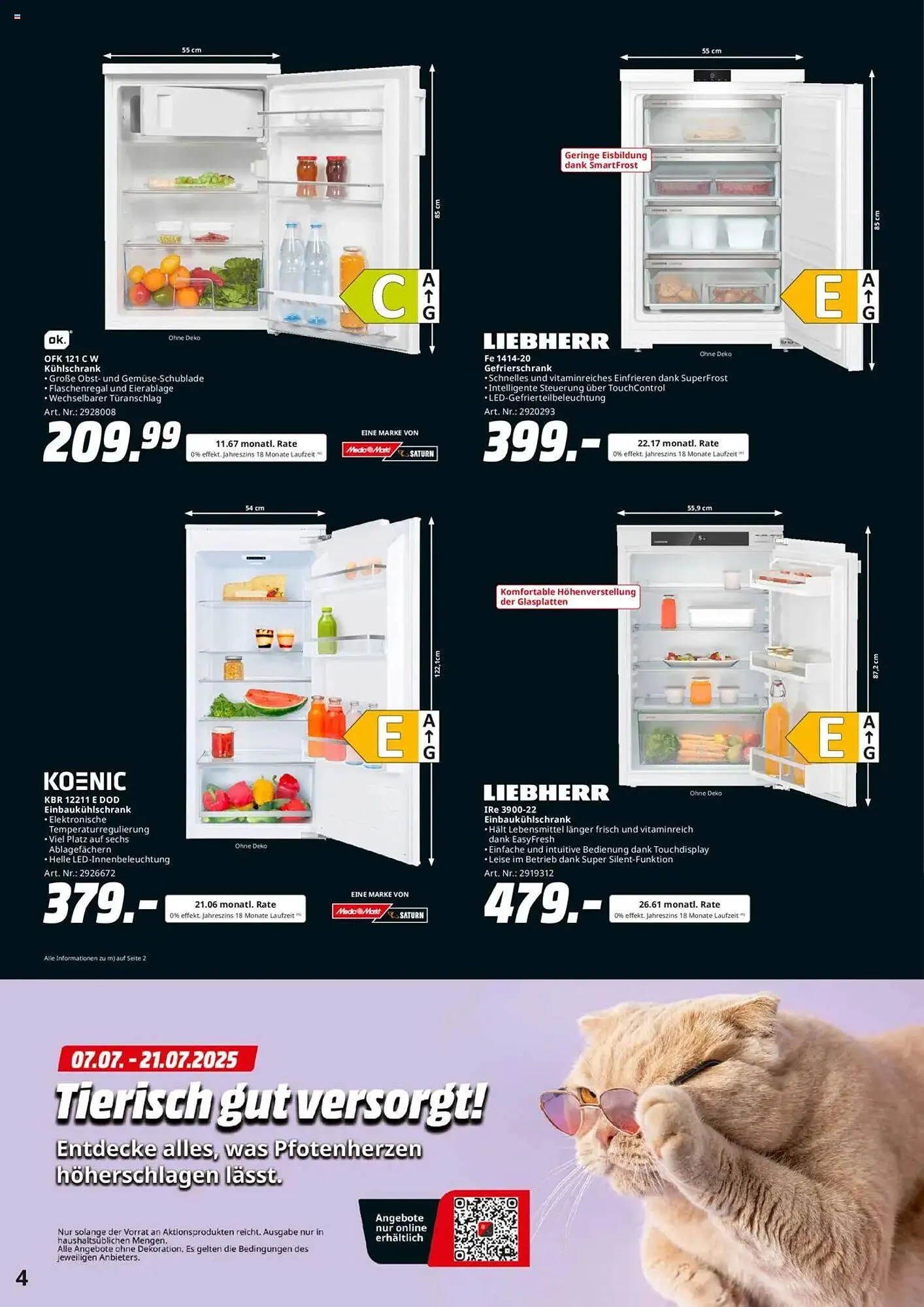 Saturn Prospekt von 7. Juli bis 19. Juli 2025 - Prospekt seite 4