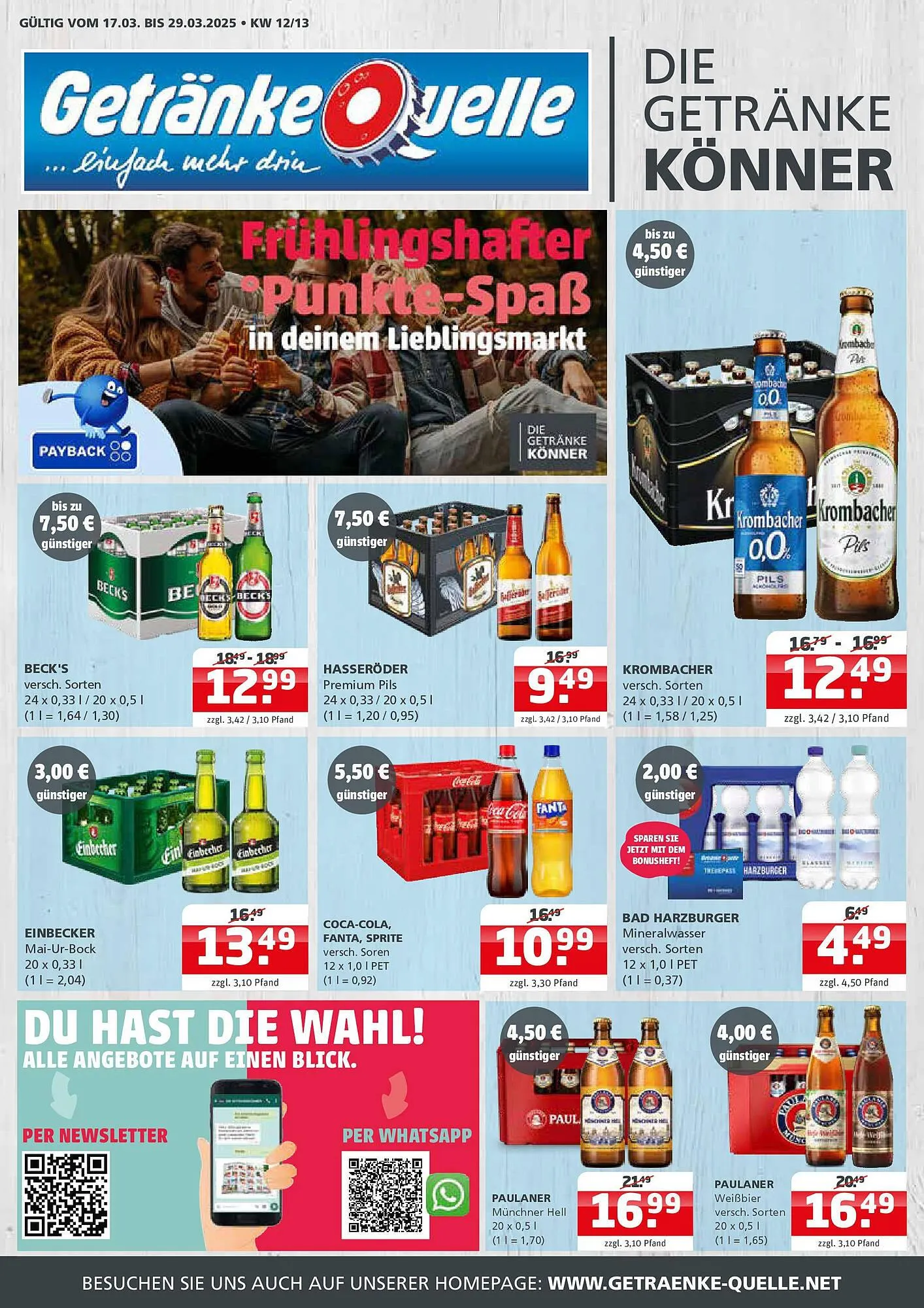 Getränke Quelle Prospekt - 1