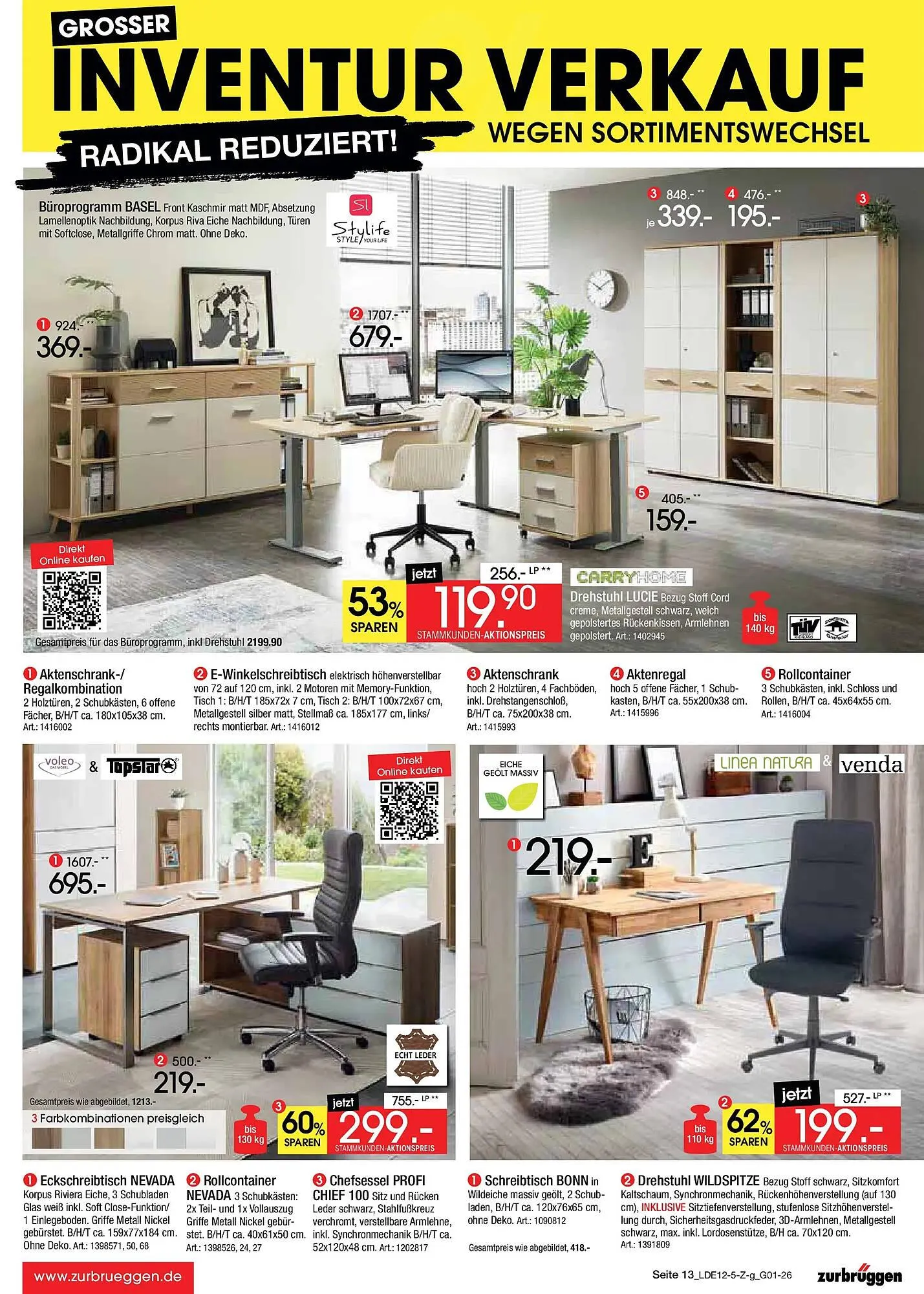 Zurbrüggen Prospekt von 26. Dezember bis 10. Januar 2026 - Prospekt seite 13