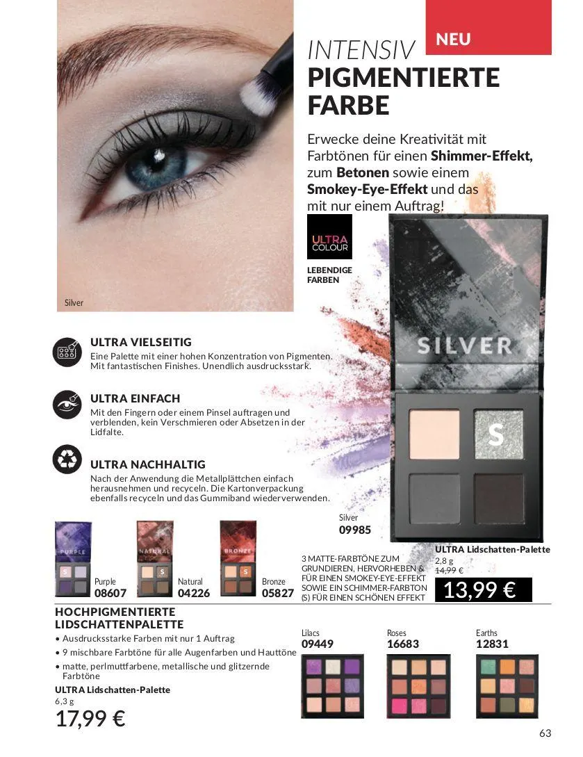 Avon Aktueller Prospekt von 19. März bis 2. April 2025 - Prospekt seite 63