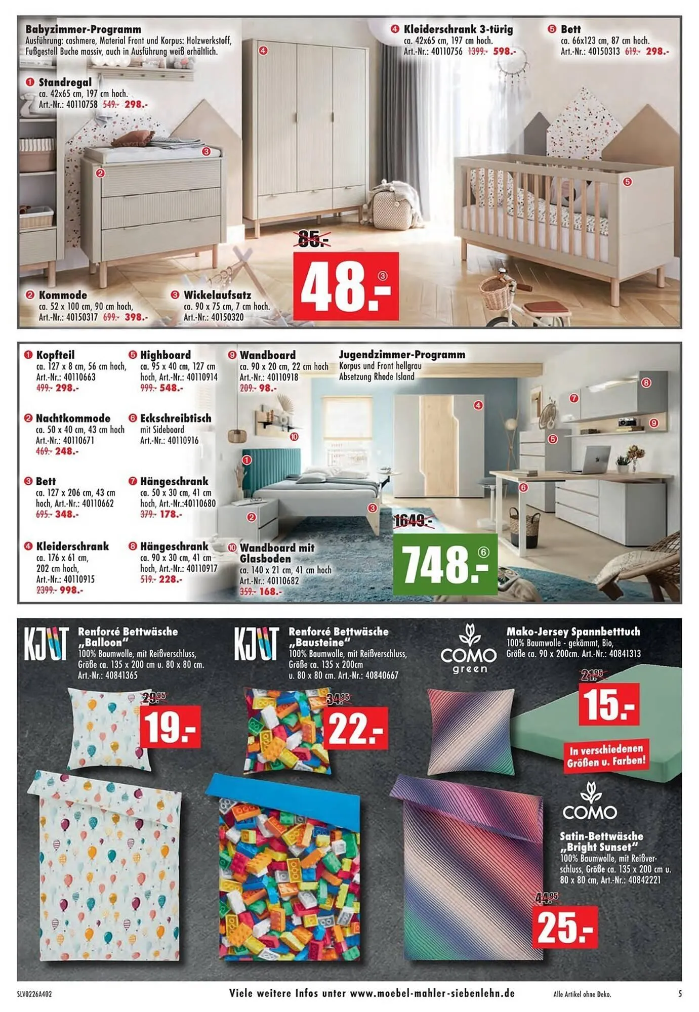 Möbel Mahler Katalog von 18. Februar bis 24. Februar 2026 - Prospekt seite 5