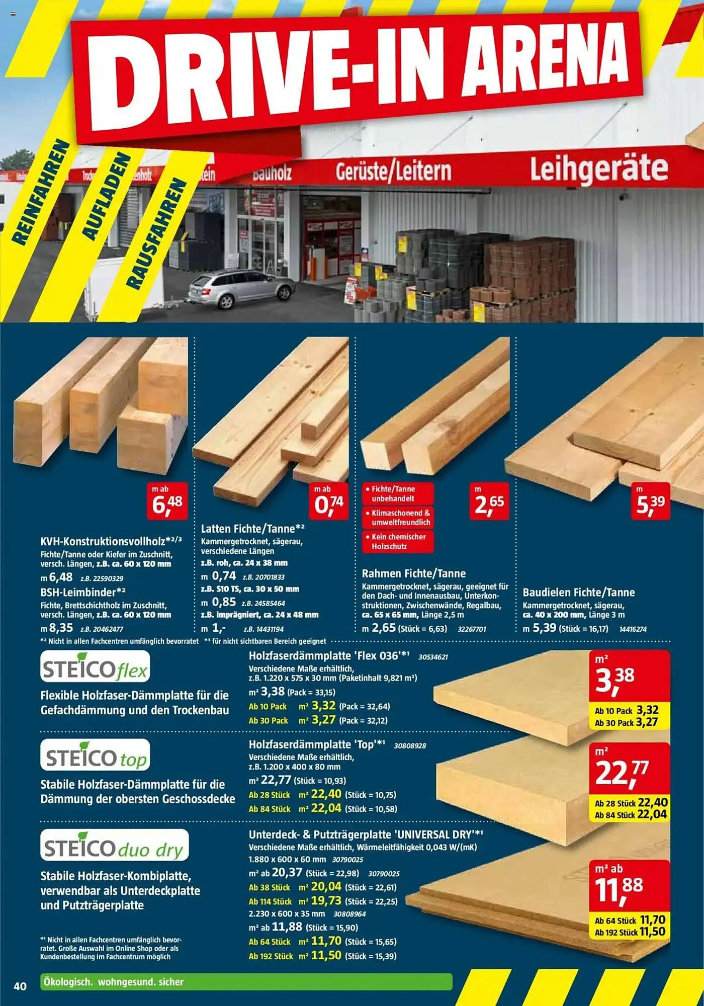 Bauhaus Prospekt von 29. März bis 3. Mai 2025 - Prospekt seite 40