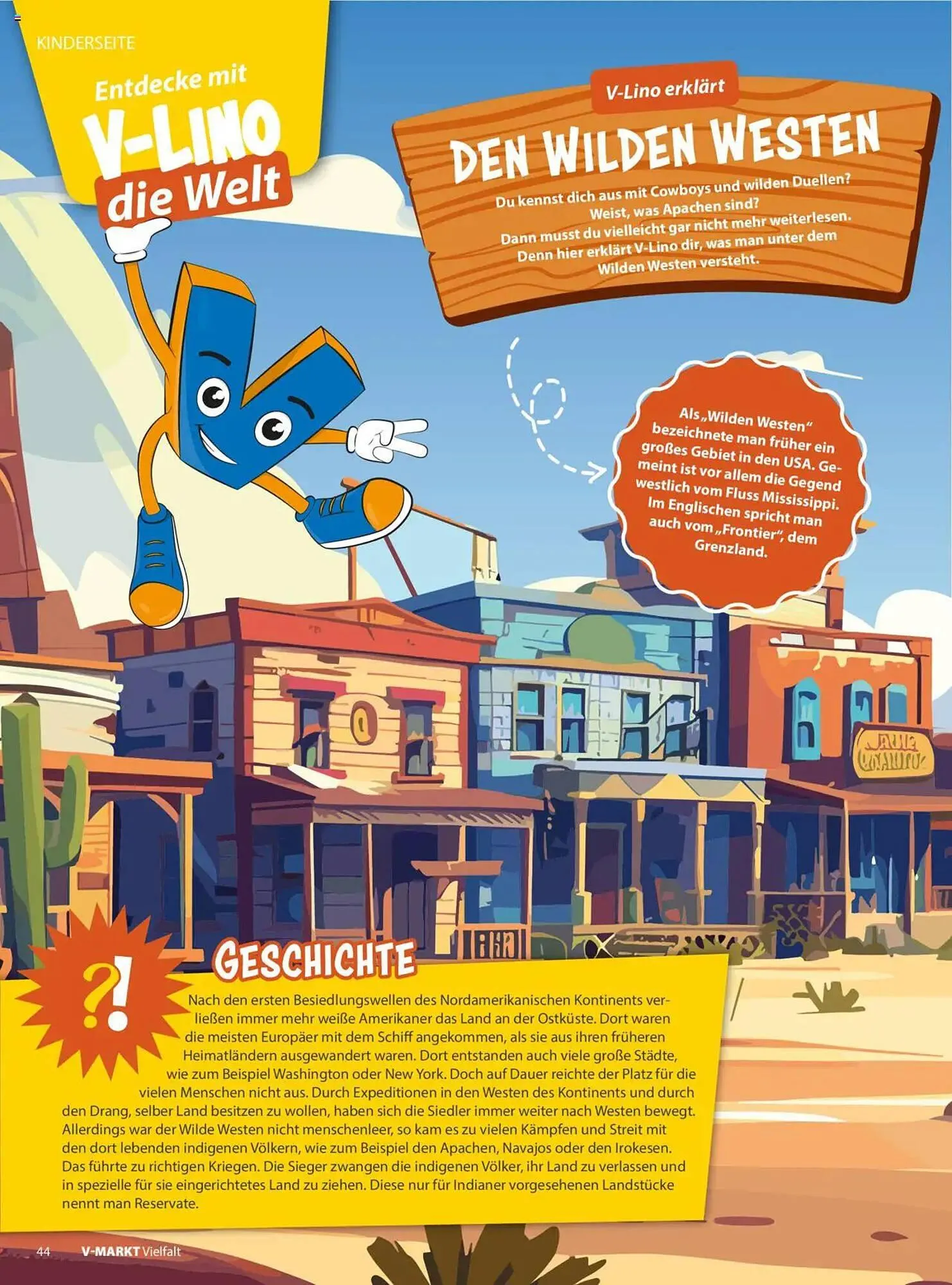 V Markt Prospekt von 1. Juli bis 31. August 2025 - Prospekt seite 44