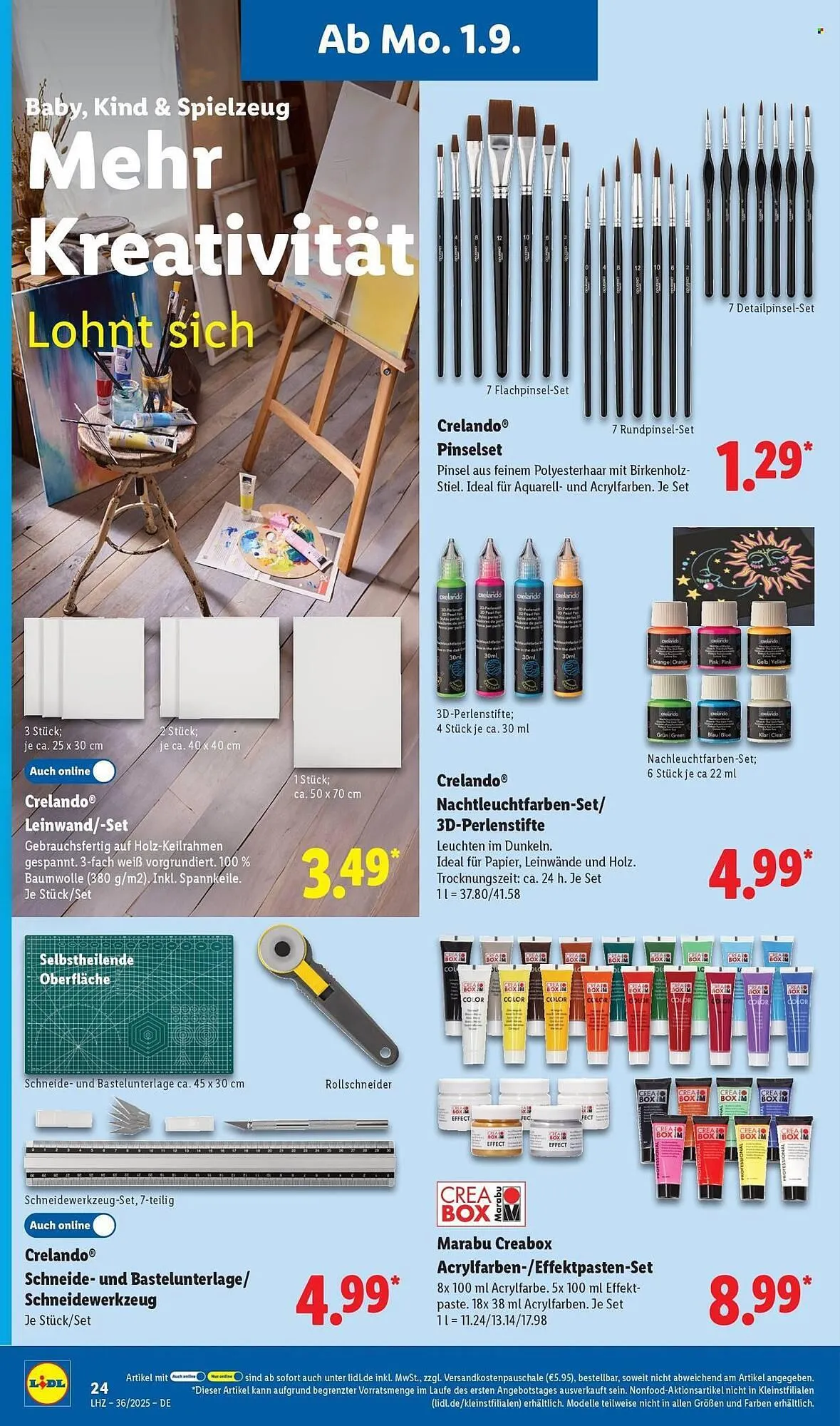 Lidl Prospekt von 1. September bis 6. September 2025 - Prospekt seite 14