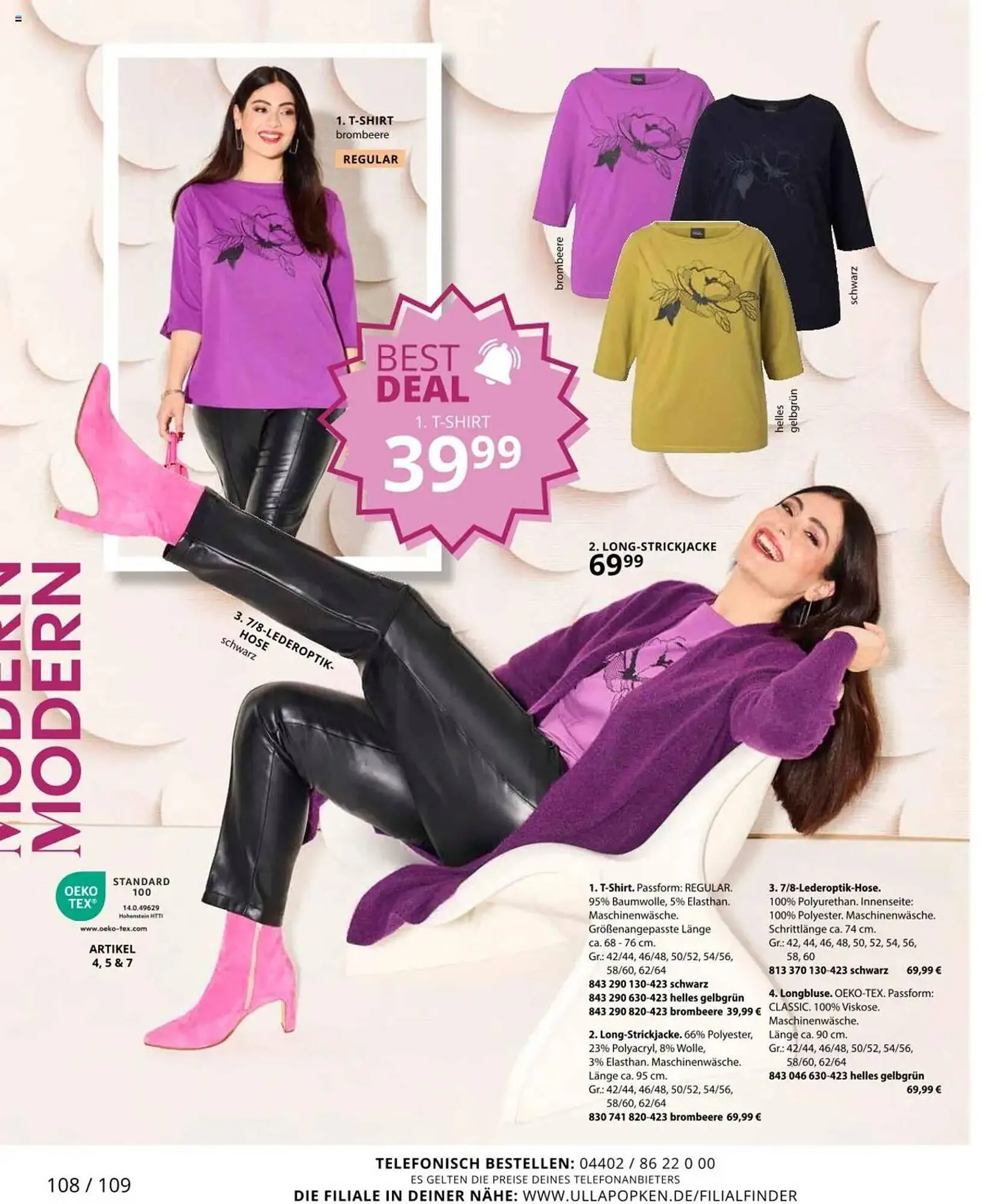 Ulla Popken Katalog von 1. Oktober bis 31. Oktober 2025 - Prospekt seite 108