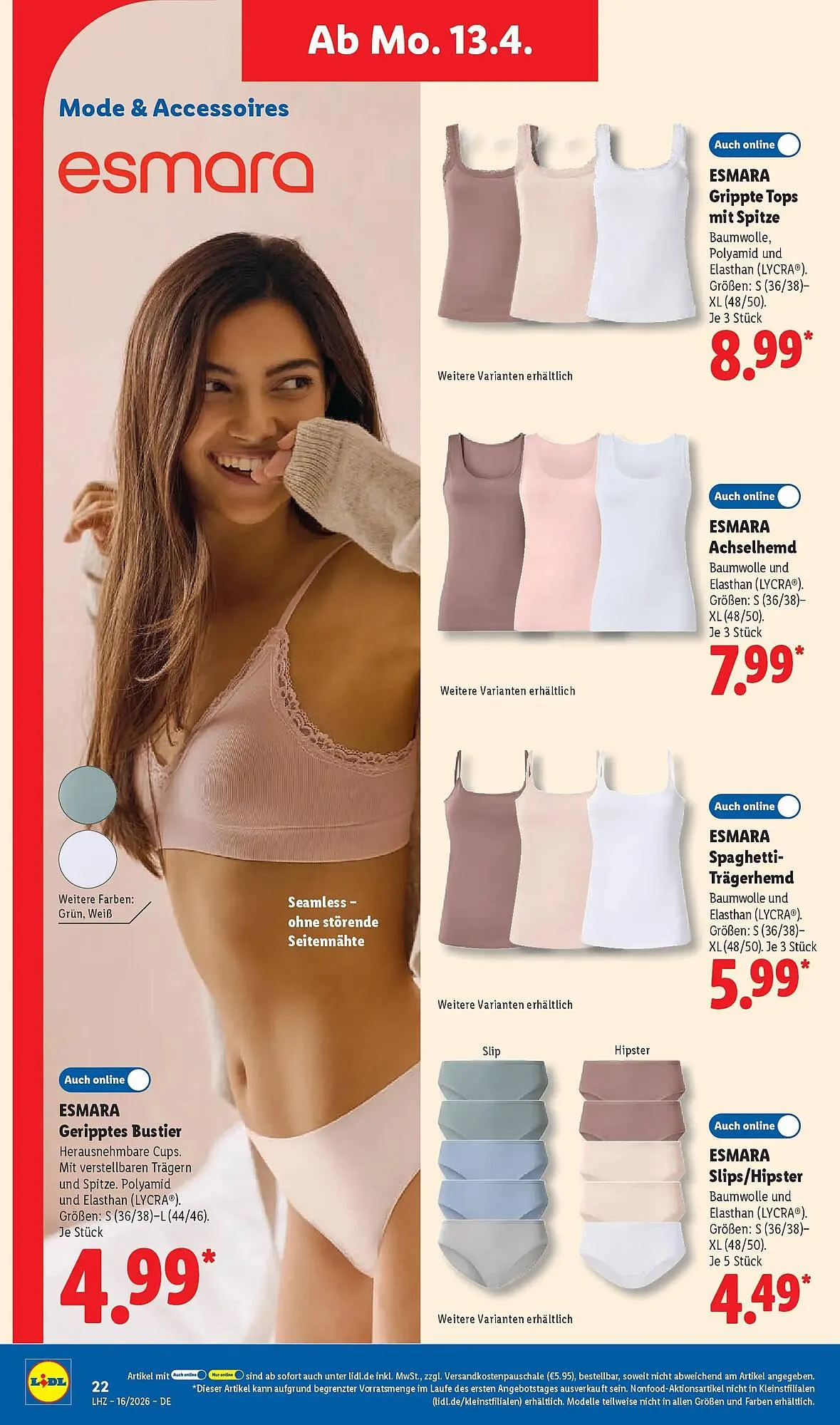 Lidl Prospekt von 12. April bis 18. April 2026 - Prospekt seite 36