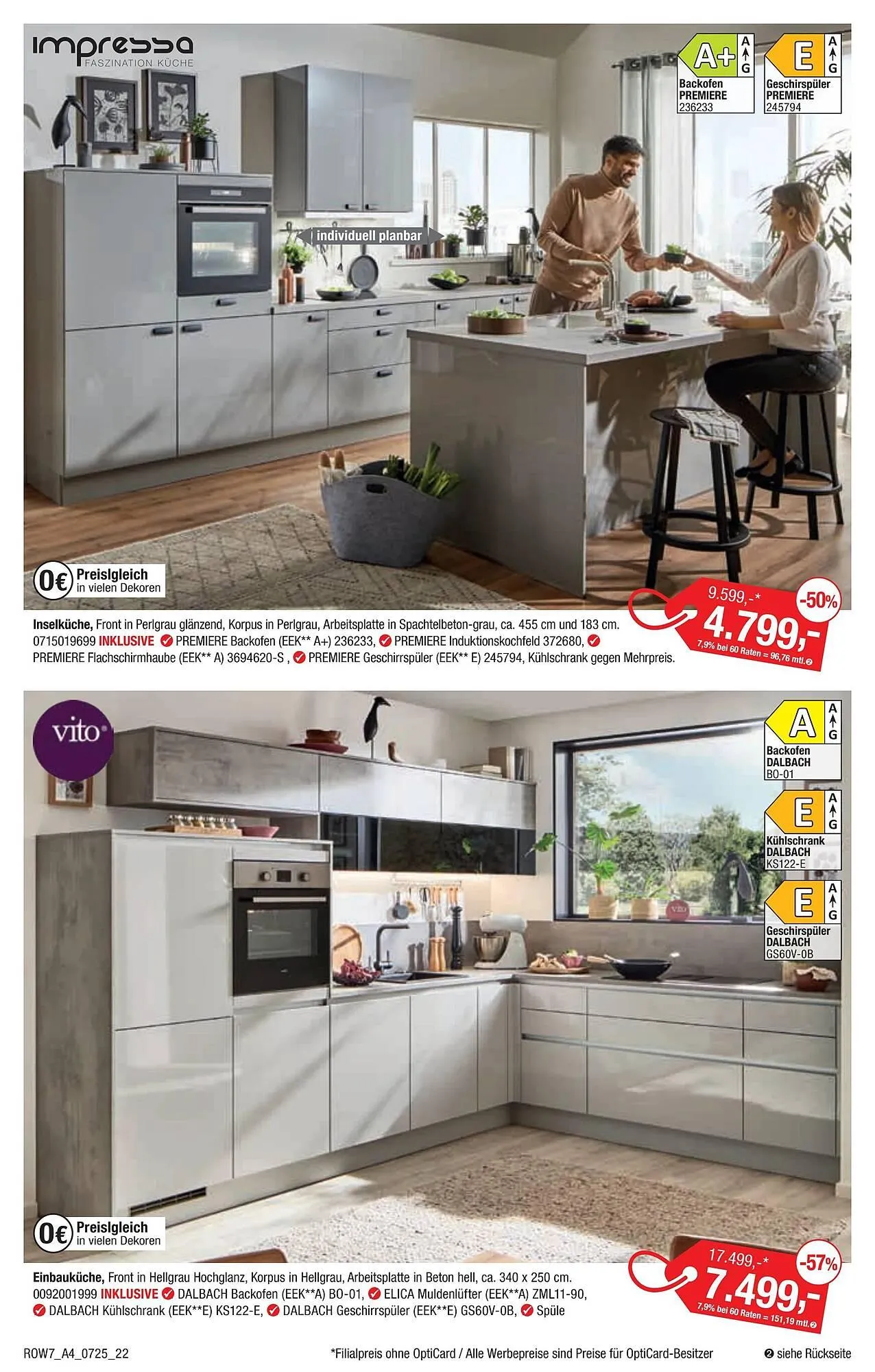 Opti Wohnwelt Prospekt von 26. Juni bis 13. Juli 2025 - Prospekt seite 22