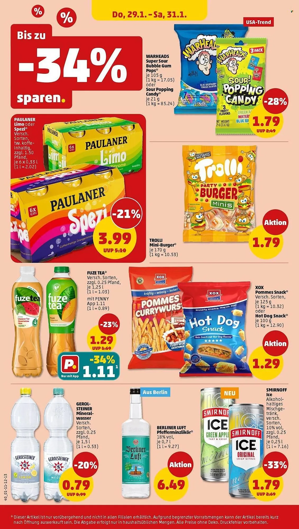 PENNY Prospekt von 26. Januar bis 31. Januar 2026 - Prospekt seite 42