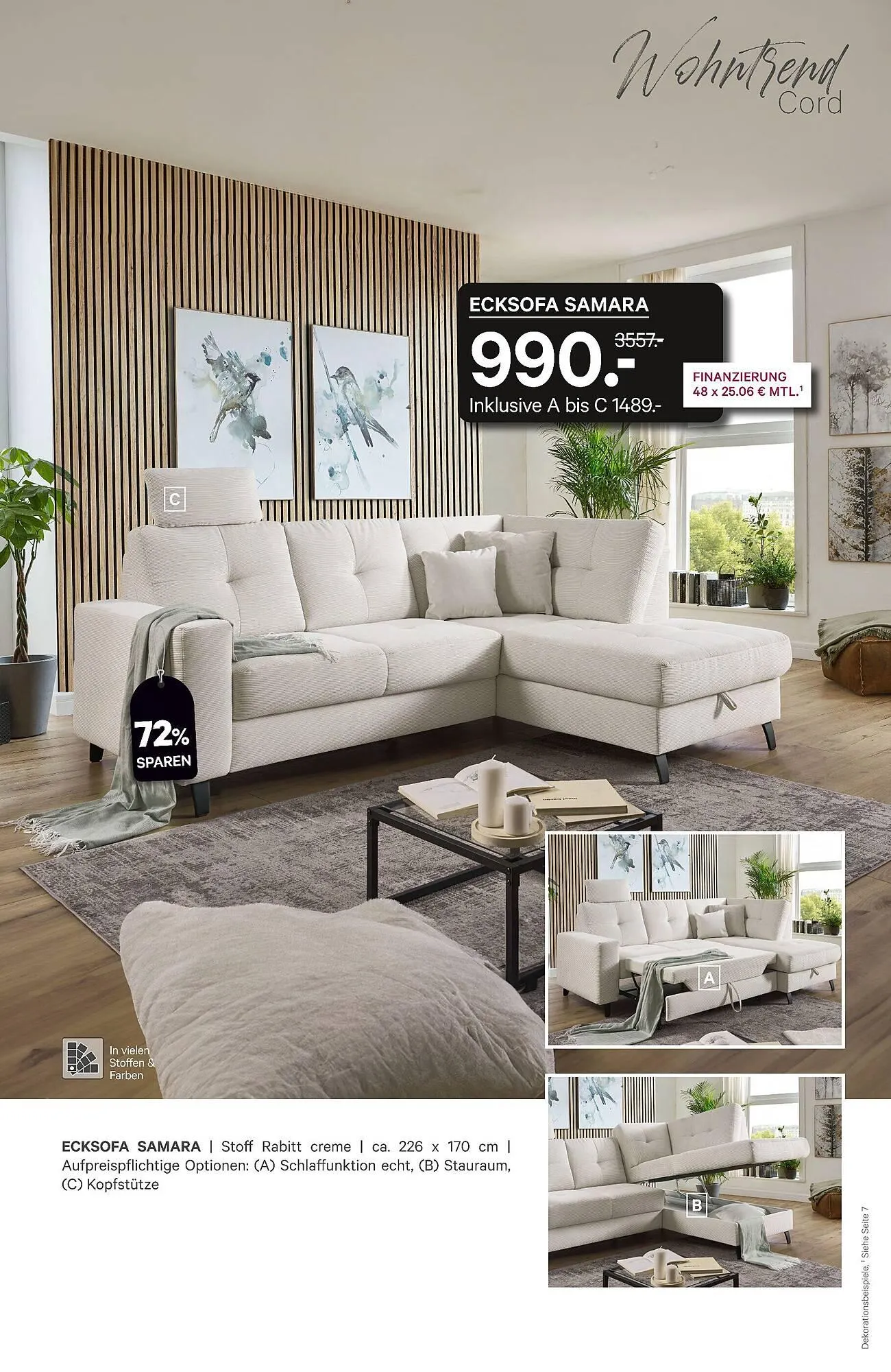 Kabs Polsterwelt Prospekt von 14. November bis 1. Dezember 2025 - Prospekt seite 9