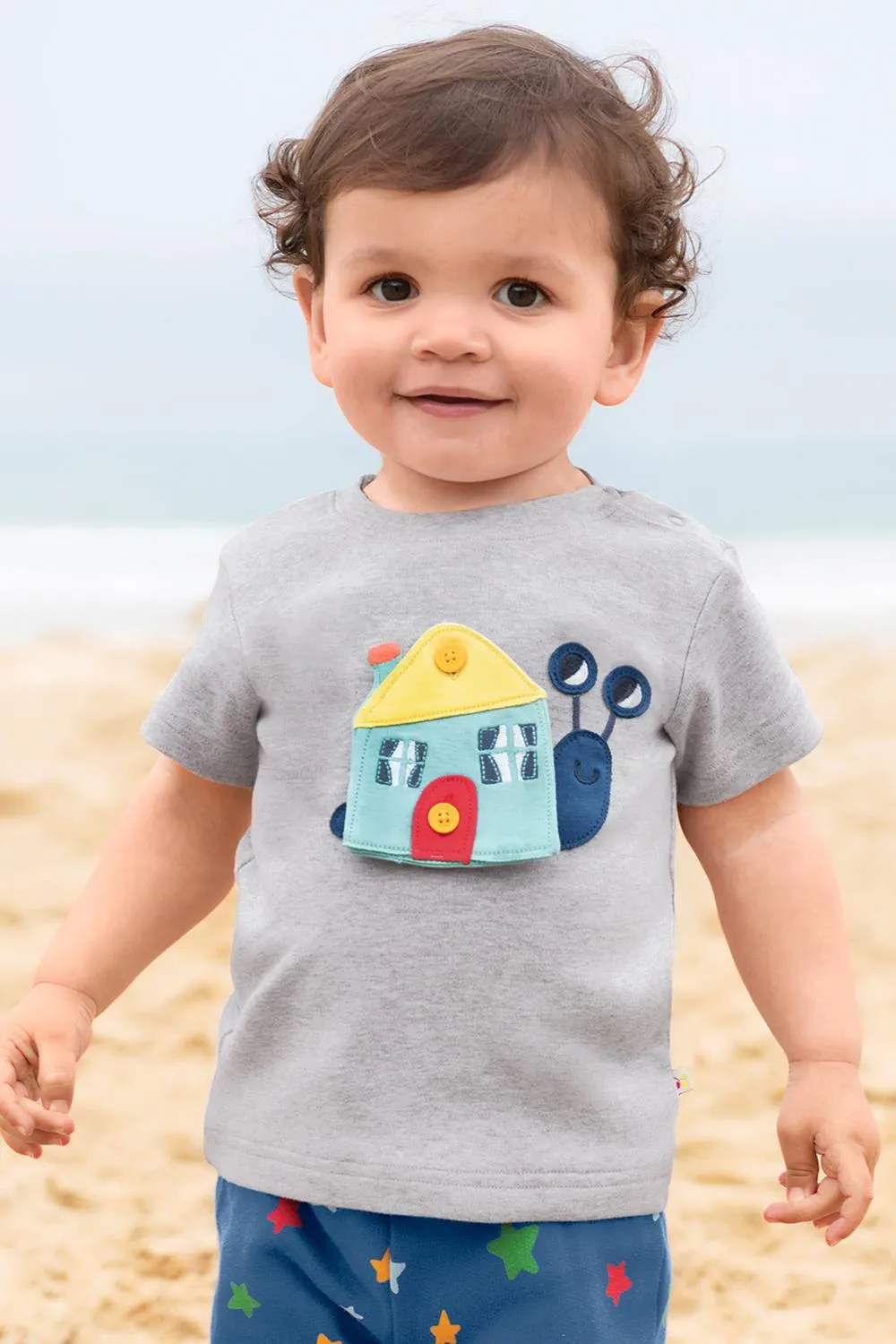 Shirt Schnecke mit 3 Wechsel-Häuschen