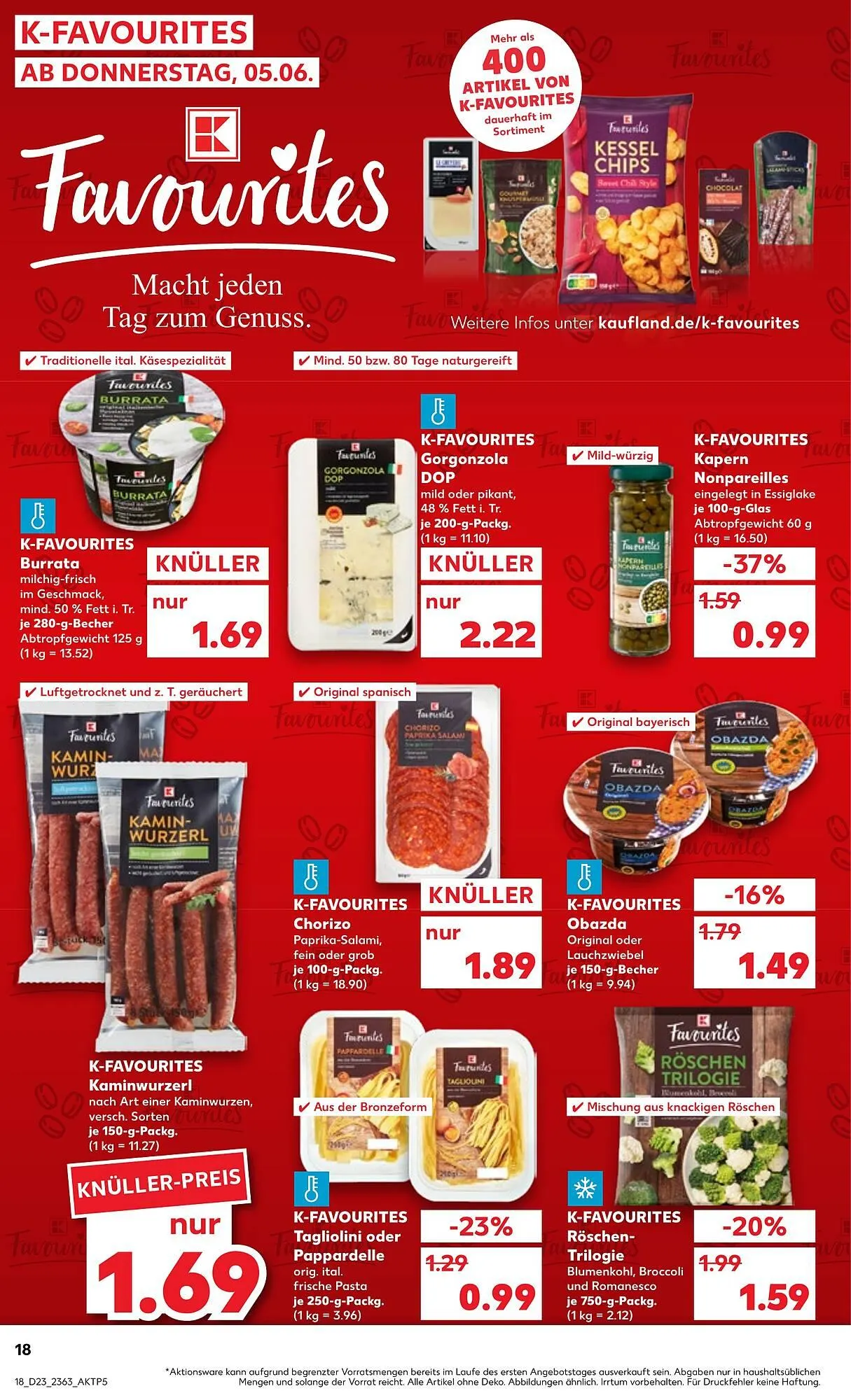 Kaufland Prospekt von 5. Juni bis 11. Juni 2025 - Prospekt seite 18