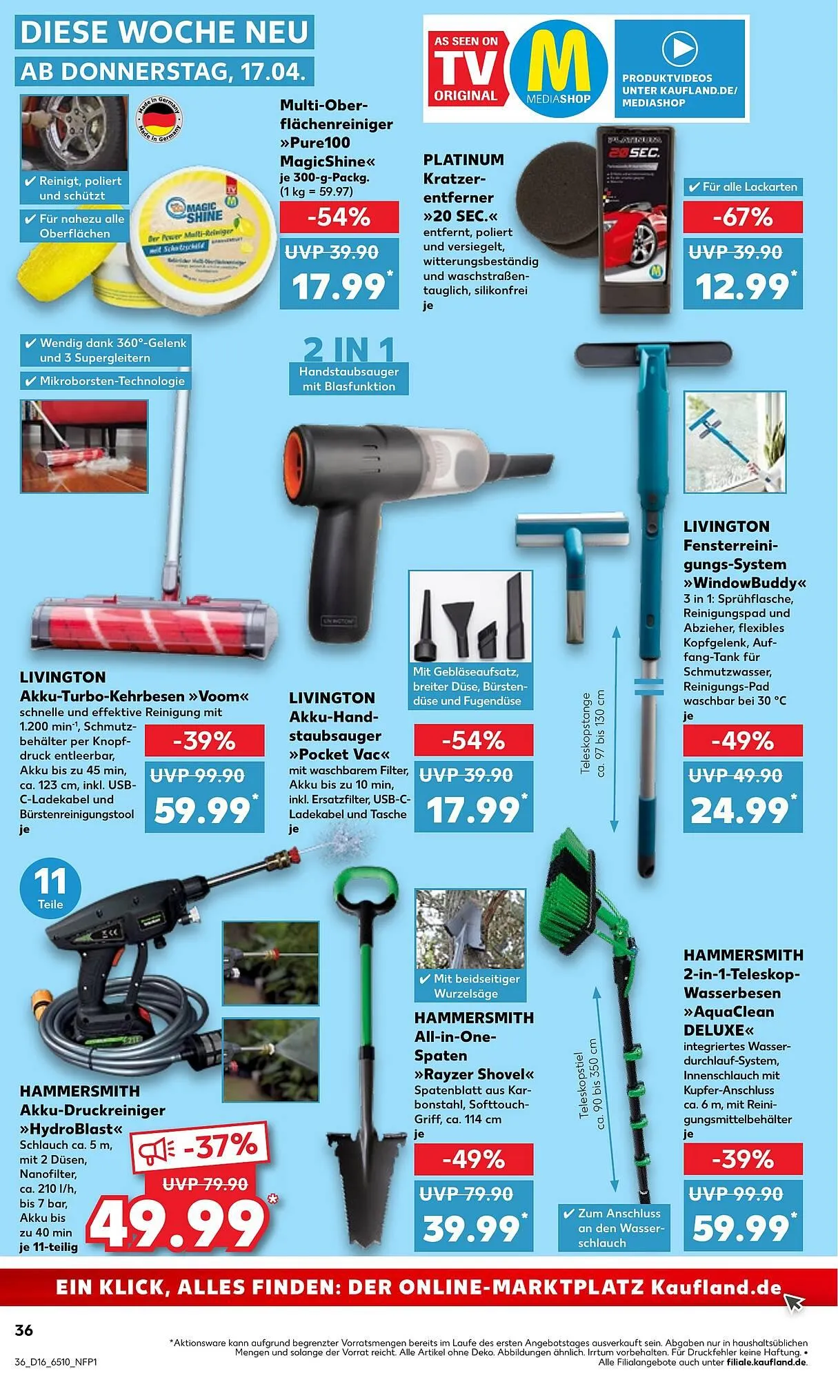 Kaufland Prospekt von 17. April bis 23. April 2025 - Prospekt seite 36