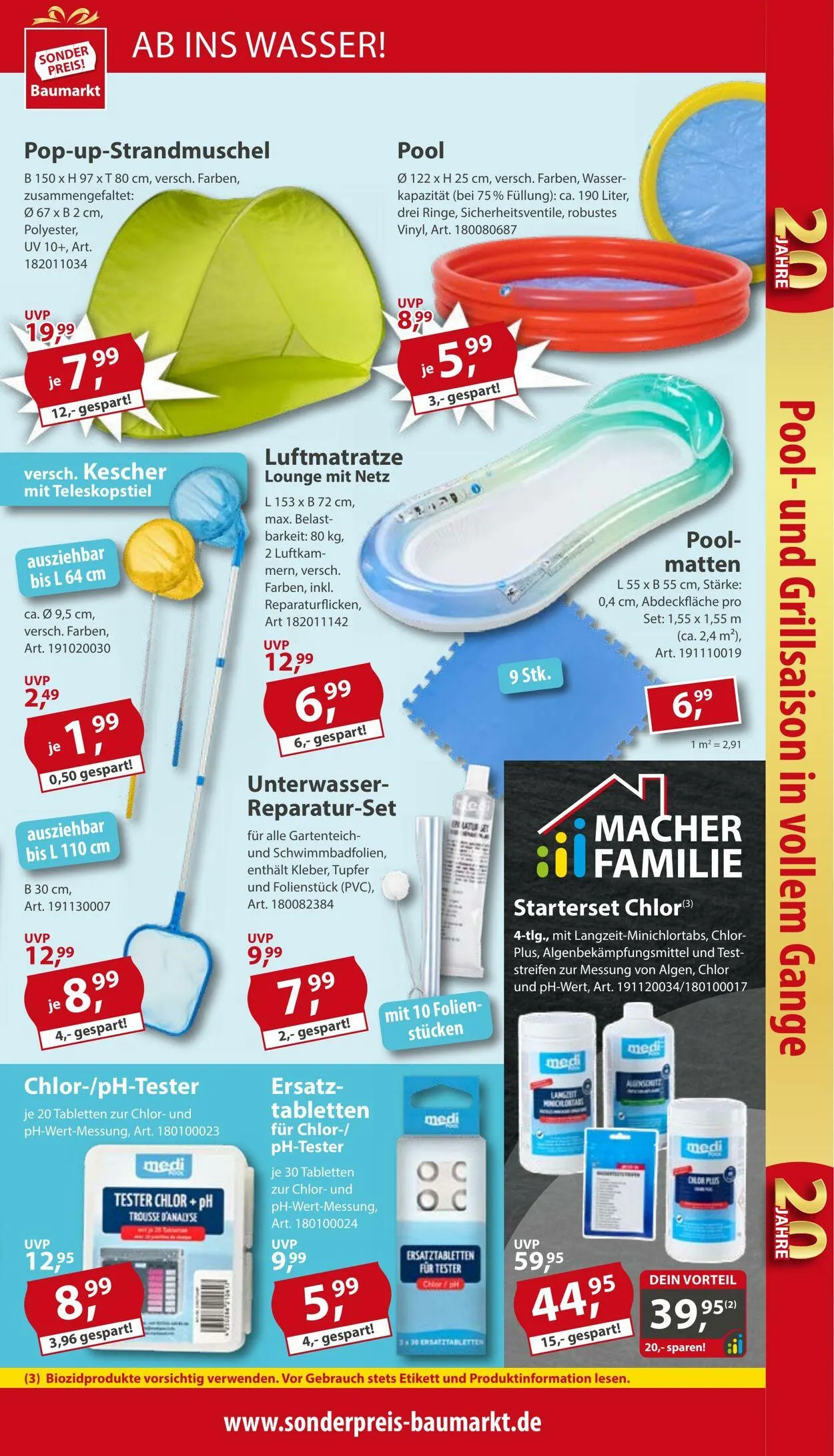 Sonderpreis Baumarkt Aktueller Prospekt von 10. Mai bis 24. Mai 2025 - Prospekt seite 11