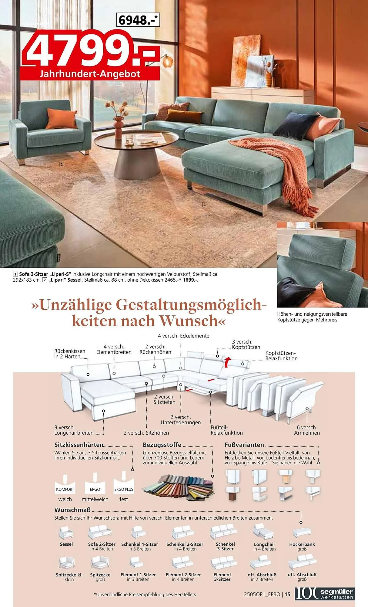 Segmüller Prospekt von 24. Mai bis 31. August 2025 - Prospekt seite 15