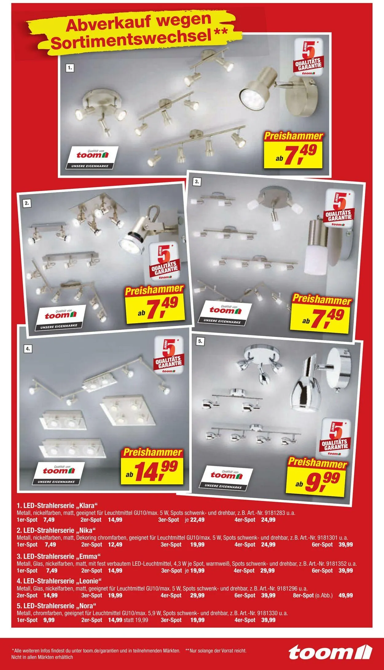 toom Baumarkt Aktueller Prospekt von 17. März bis 31. März 2025 - Prospekt seite 11