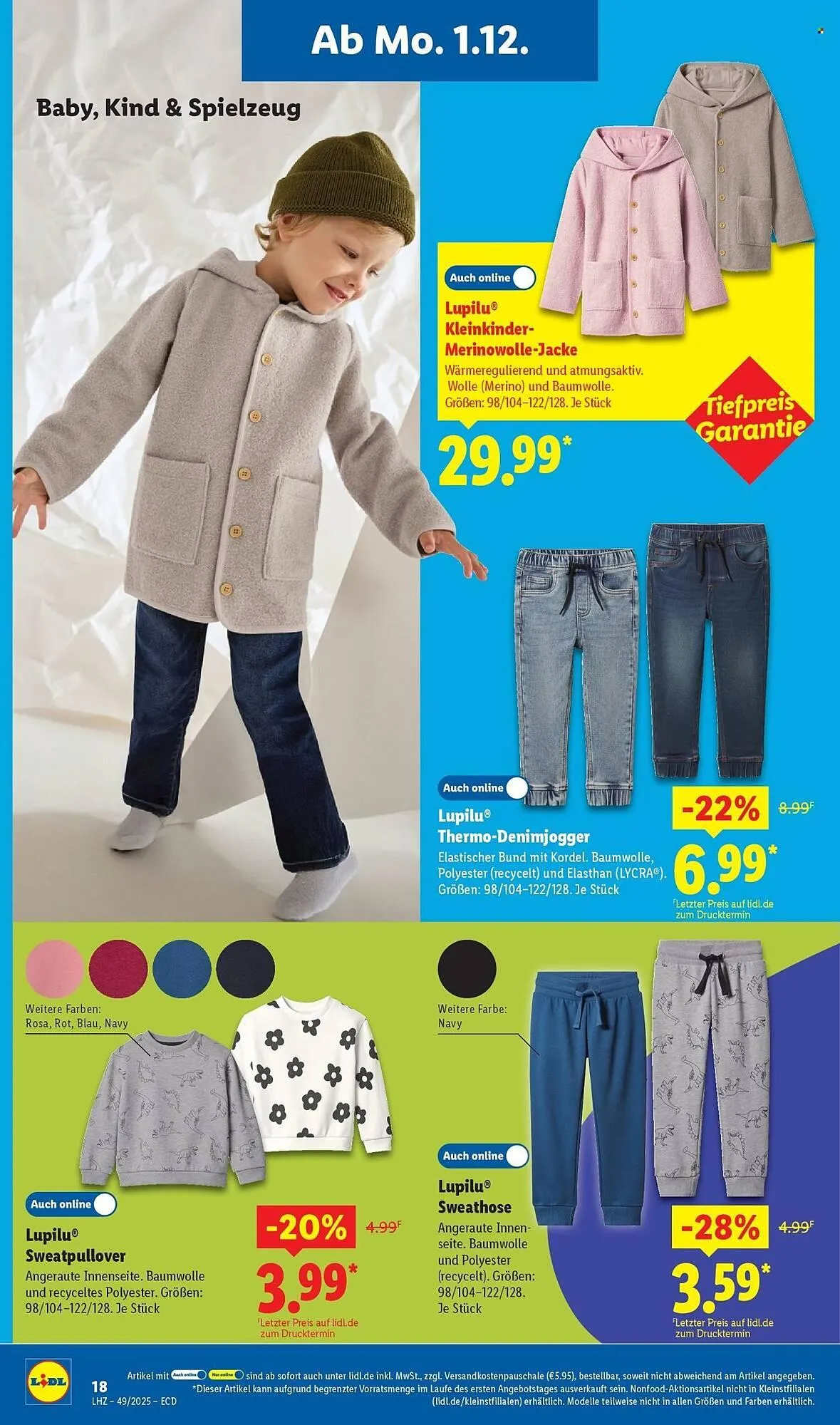 Lidl Prospekt von 1. Dezember bis 6. Dezember 2025 - Prospekt seite 6