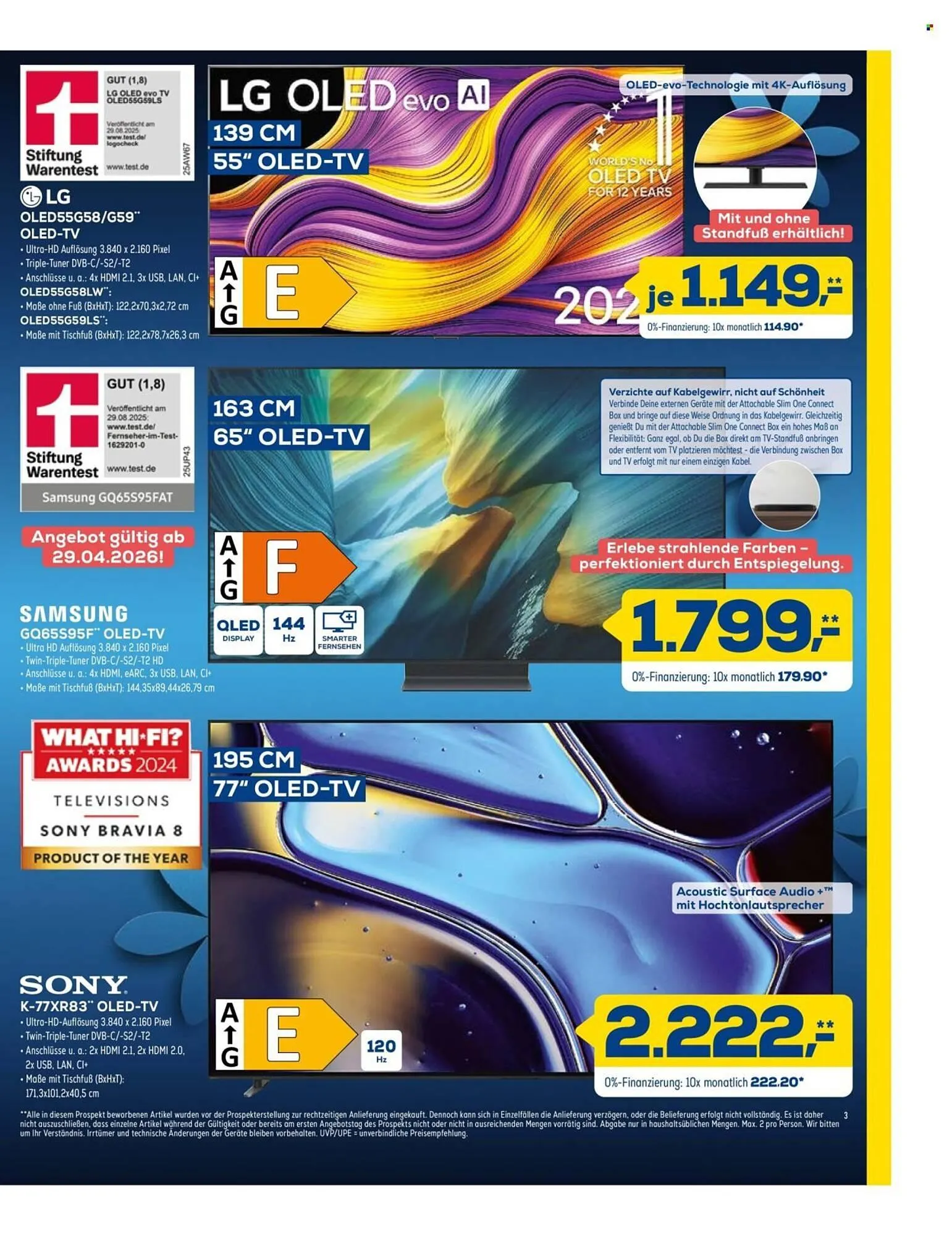 Euronics Prospekt von 25. April bis 1. Mai 2026 - Prospekt seite 3