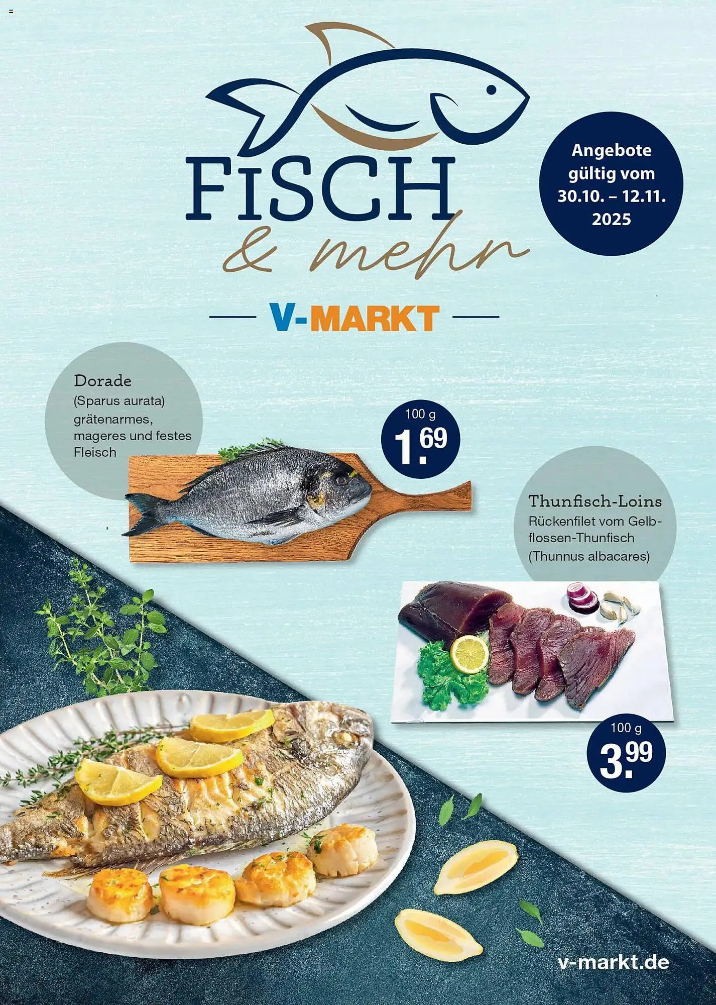 V Markt Prospekt von 30. Oktober bis 12. November 2025 - Prospekt seite 1