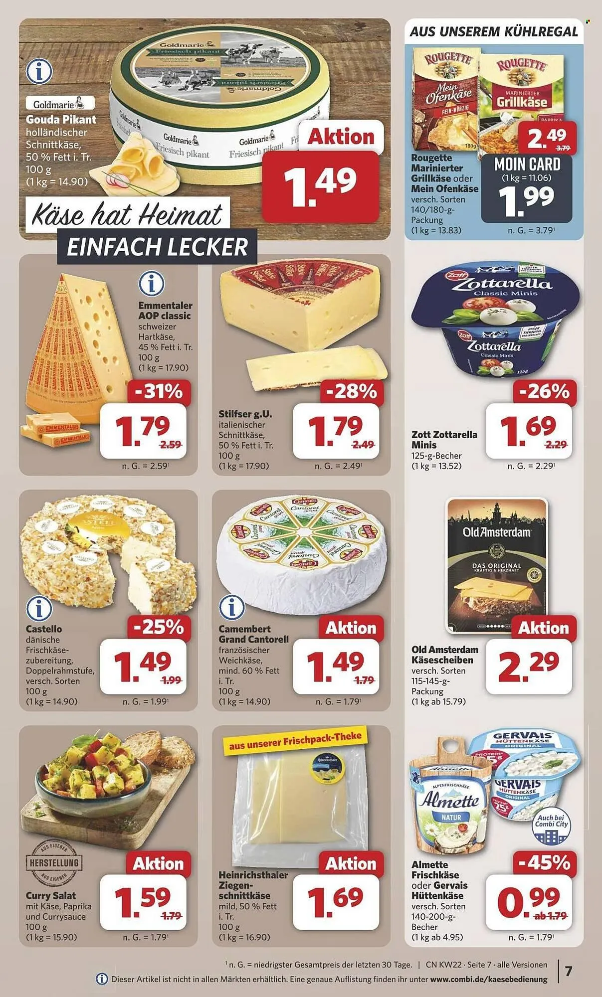 Combi Prospekt von 26. Mai bis 31. Mai 2025 - Prospekt seite 7