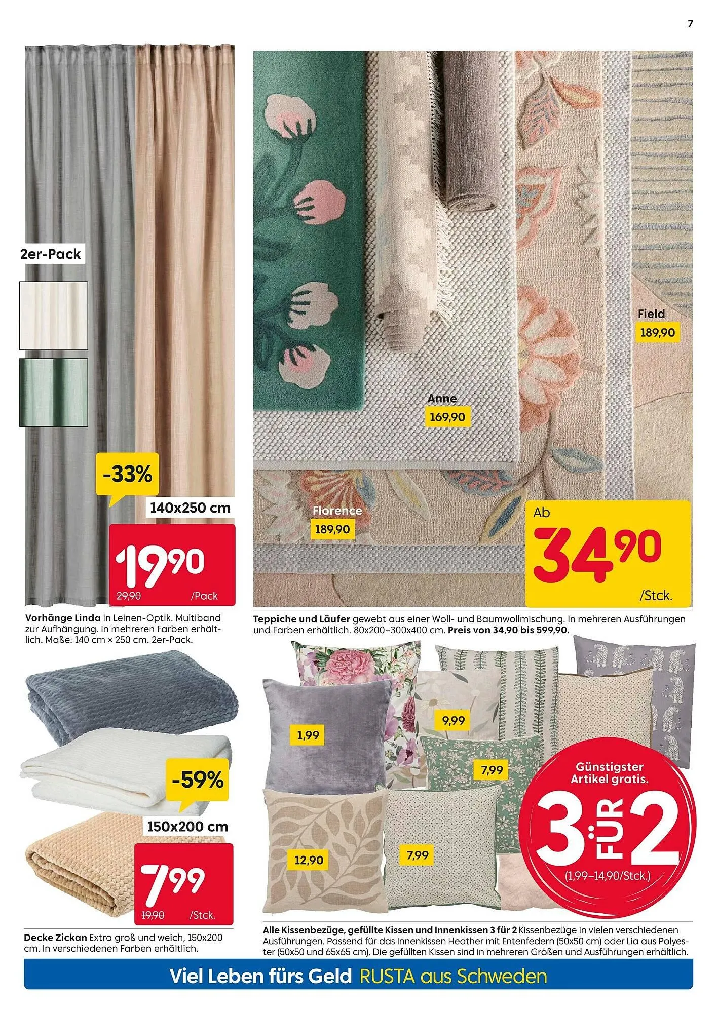 Rusta Prospekt von 7. März bis 13. März 2026 - Prospekt seite 7