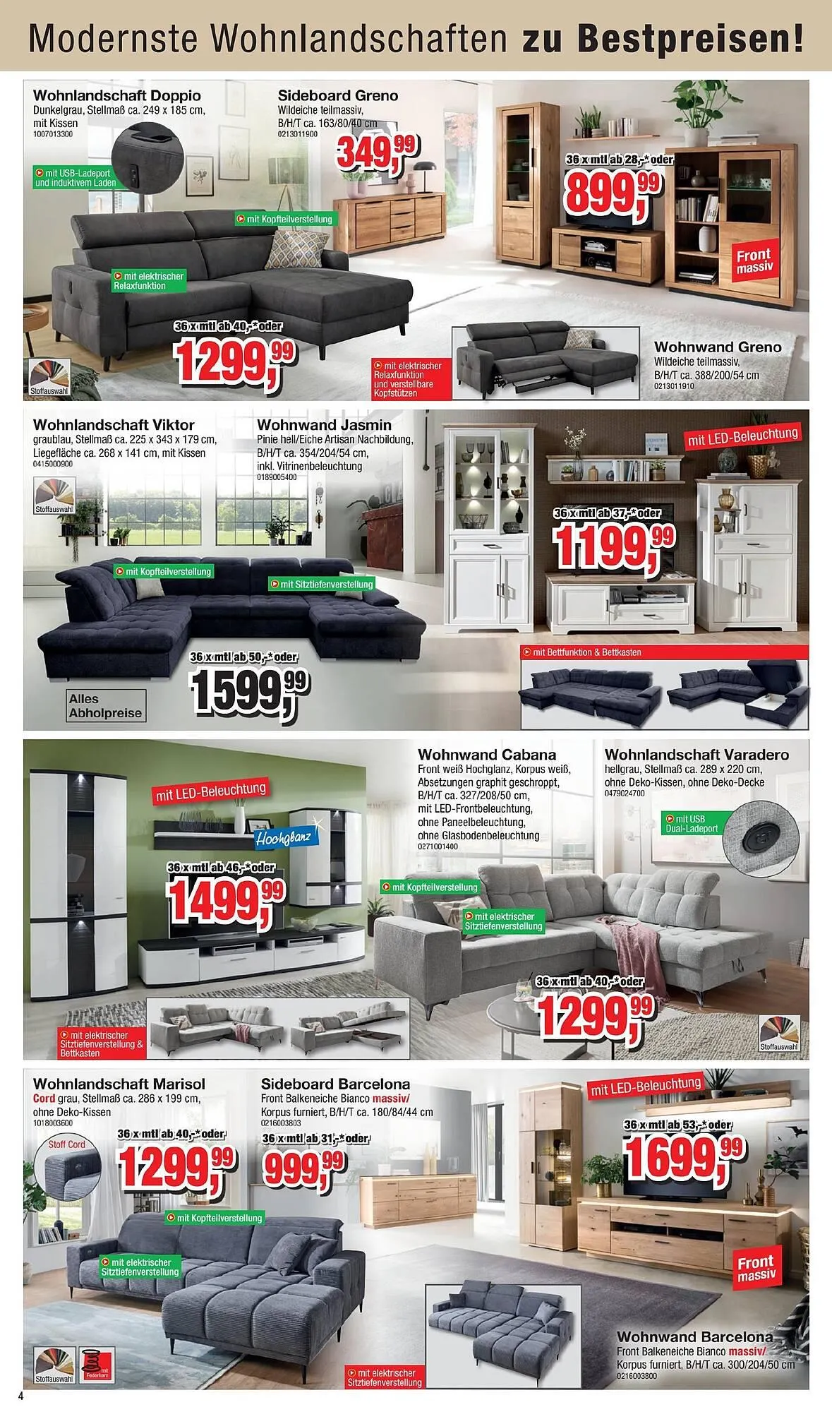 Möbelfundgrube Prospekt von 8. Mai bis 21. Mai 2025 - Prospekt seite 4