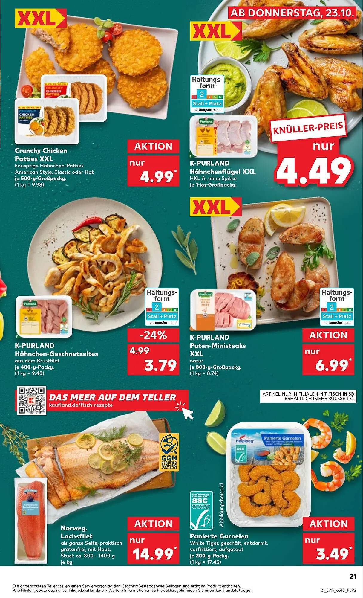 Kaufland Prospekt von 23. Oktober bis 29. Oktober 2025 - Prospekt seite 21