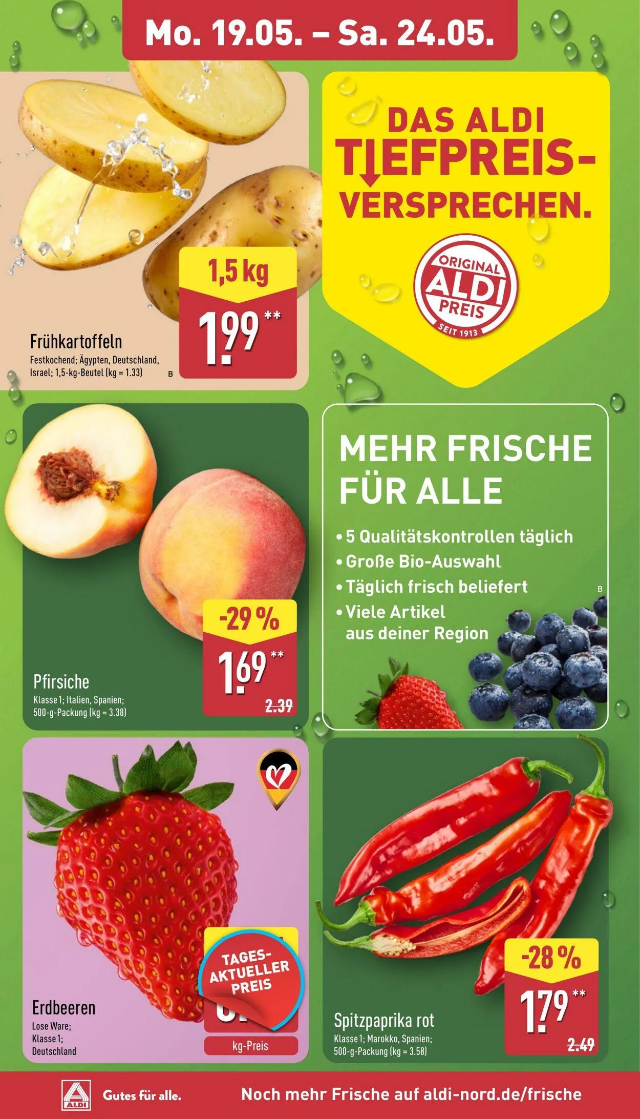 Aldi-Nord von 12. Mai bis 17. Mai 2025 - Prospekt seite 2