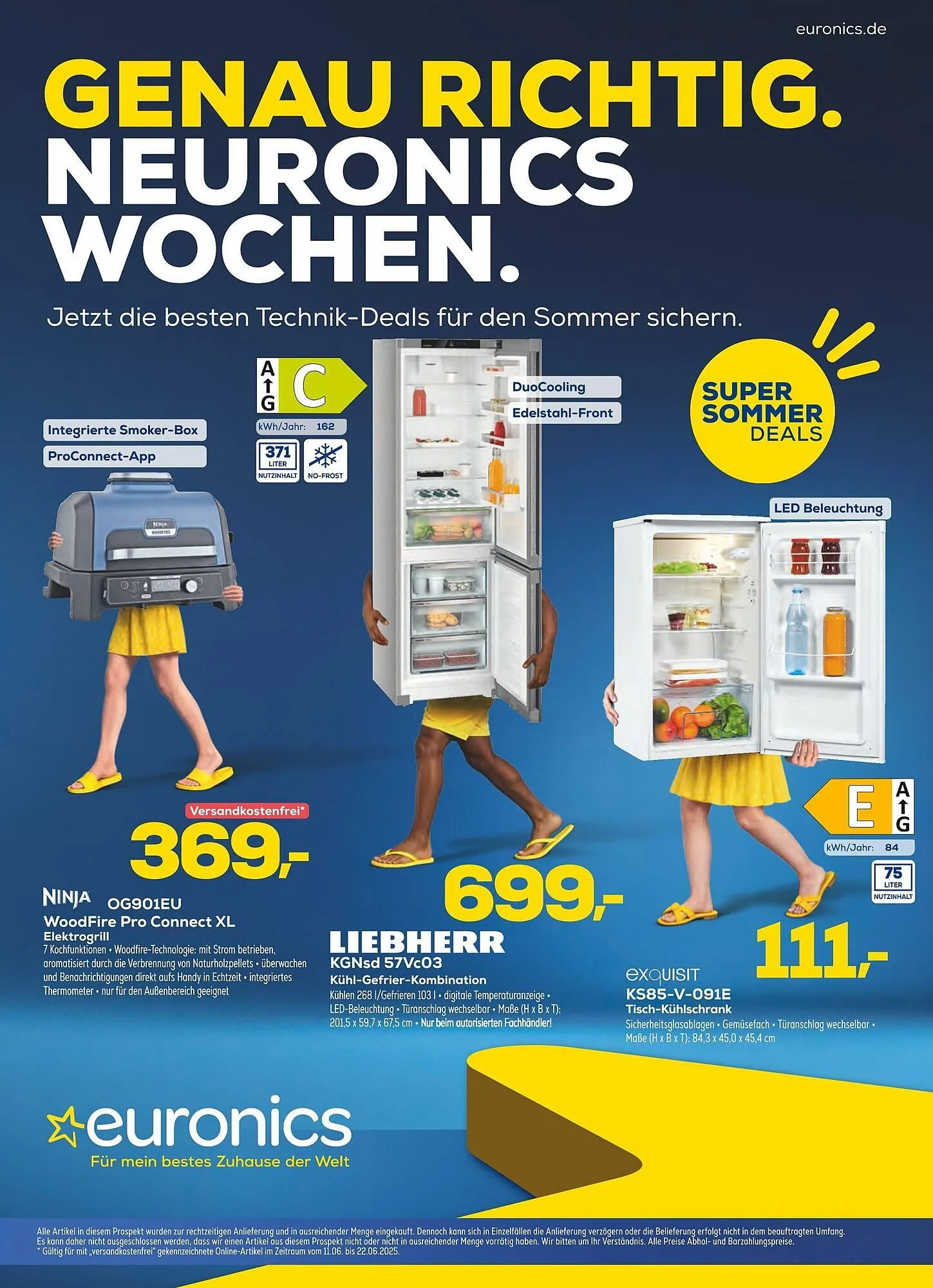 Euronics Prospekt von 11. Juni bis 22. Juni 2025 - Prospekt seite 1