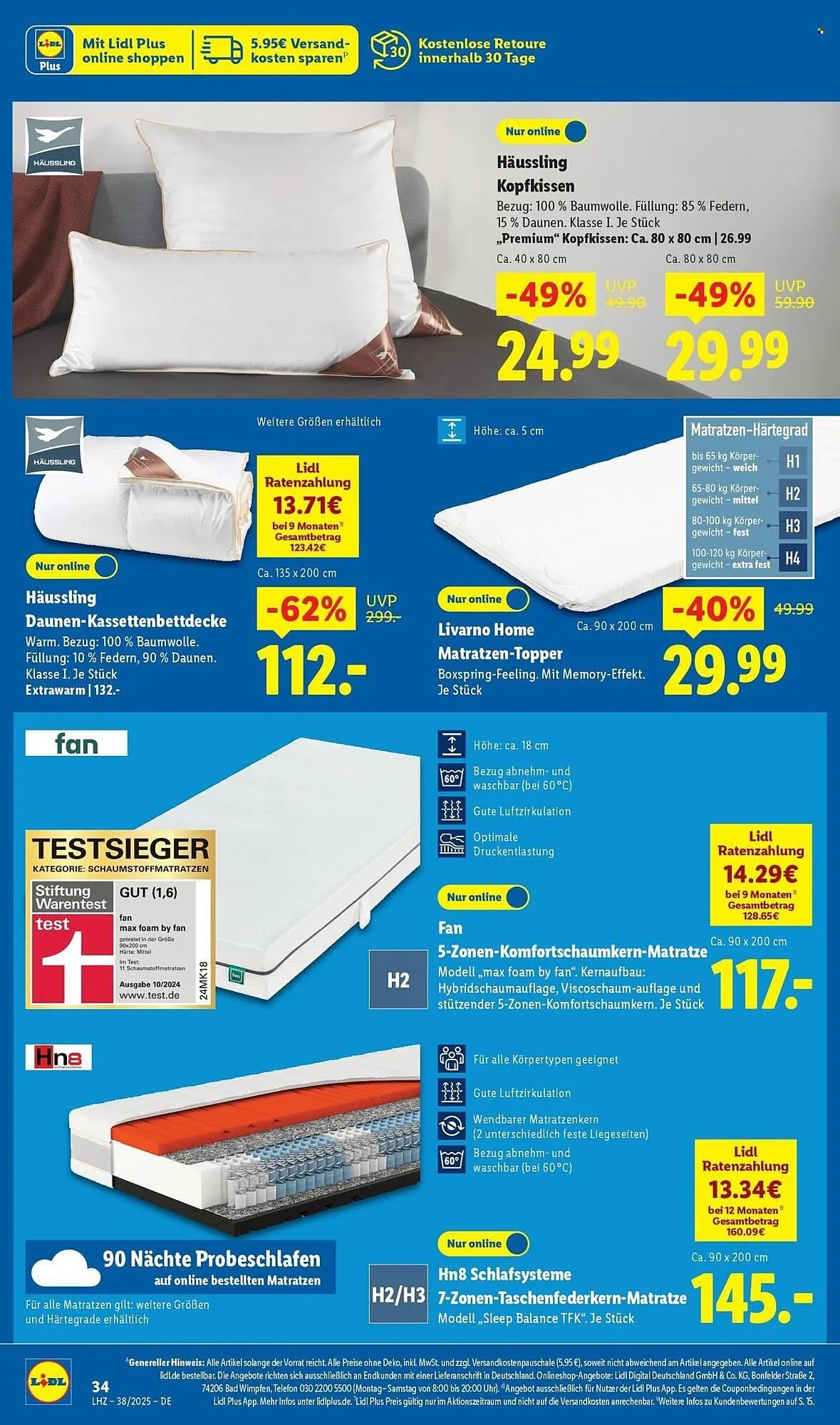 Lidl Prospekt von 15. September bis 20. September 2025 - Prospekt seite 4