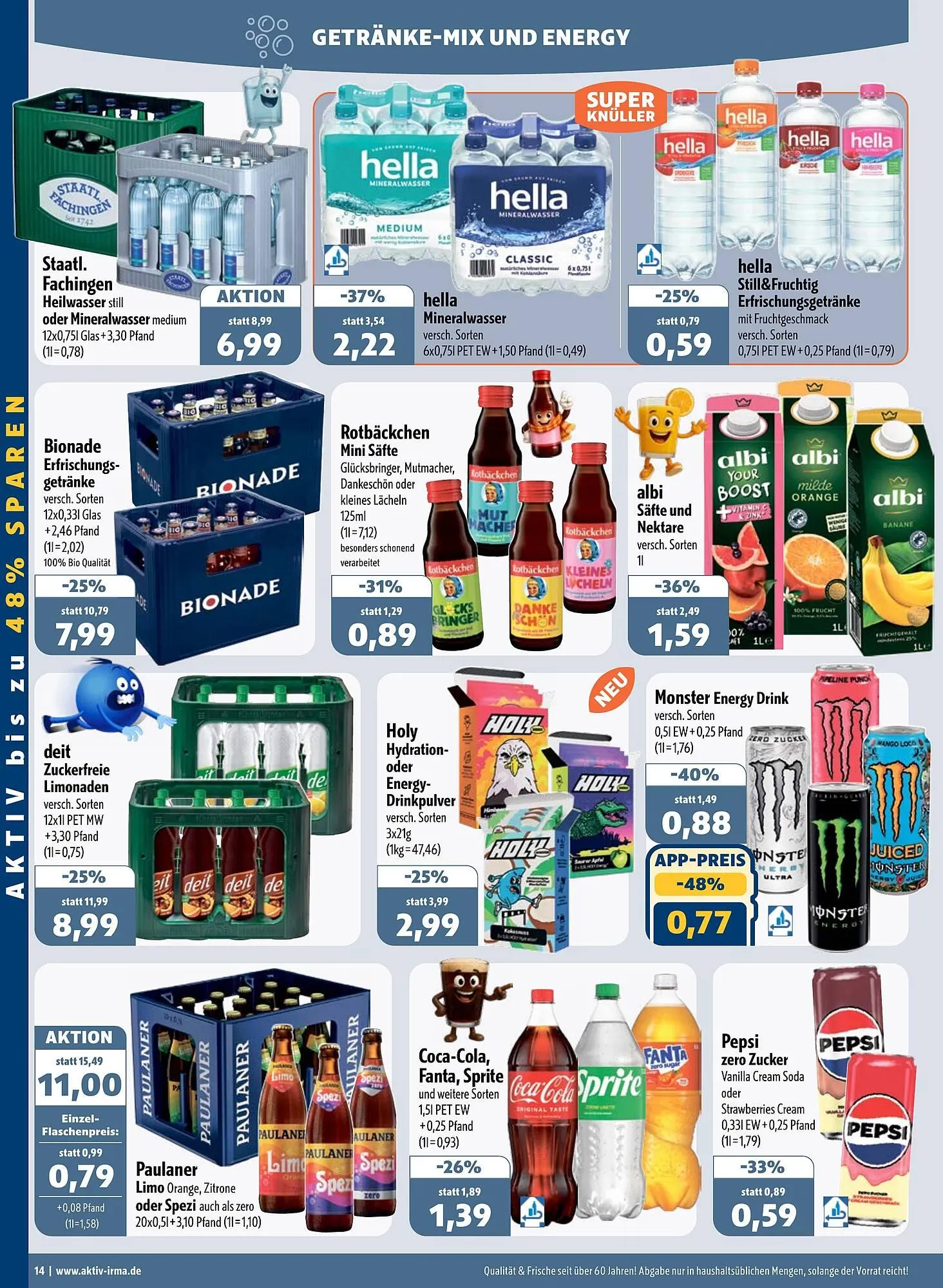 Aktiv Irma Prospekt von 23. Februar bis 28. Februar 2026 - Prospekt seite 14