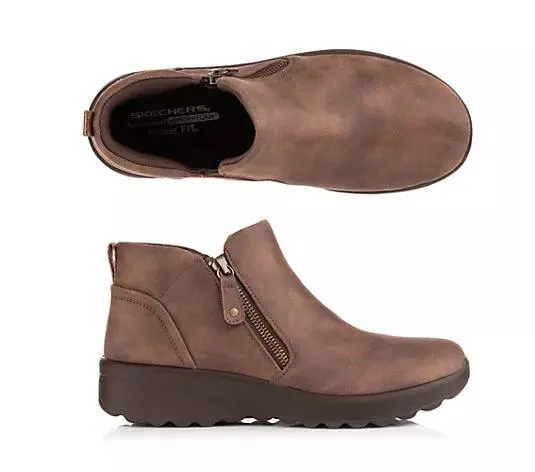 SKECHERS Damen-Stiefelette Lovely Vibe knöchelhoch seitl. Reißverschluss