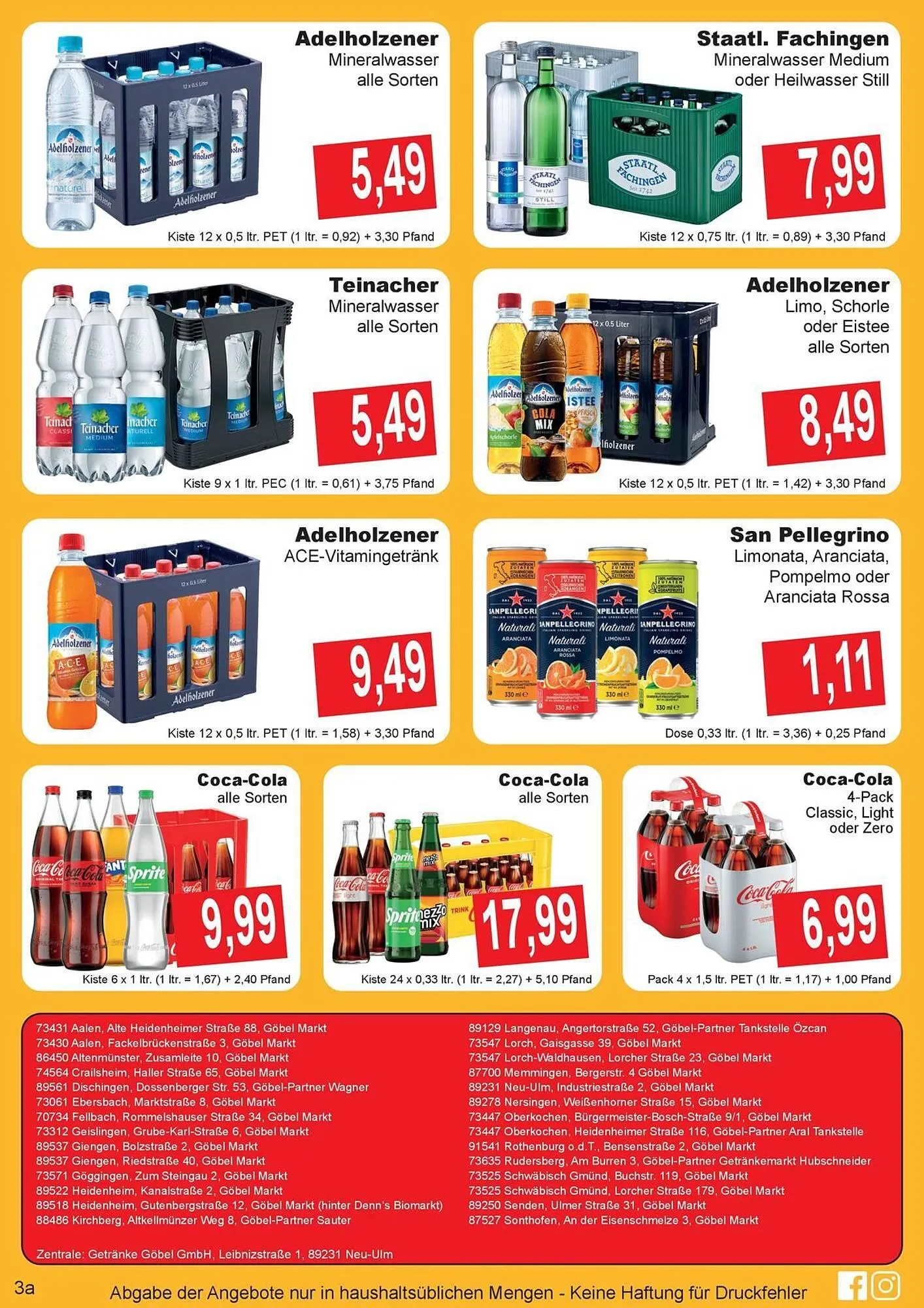 Getränke Göbel Prospekt von 12. Mai bis 17. Mai 2025 - Prospekt seite 2